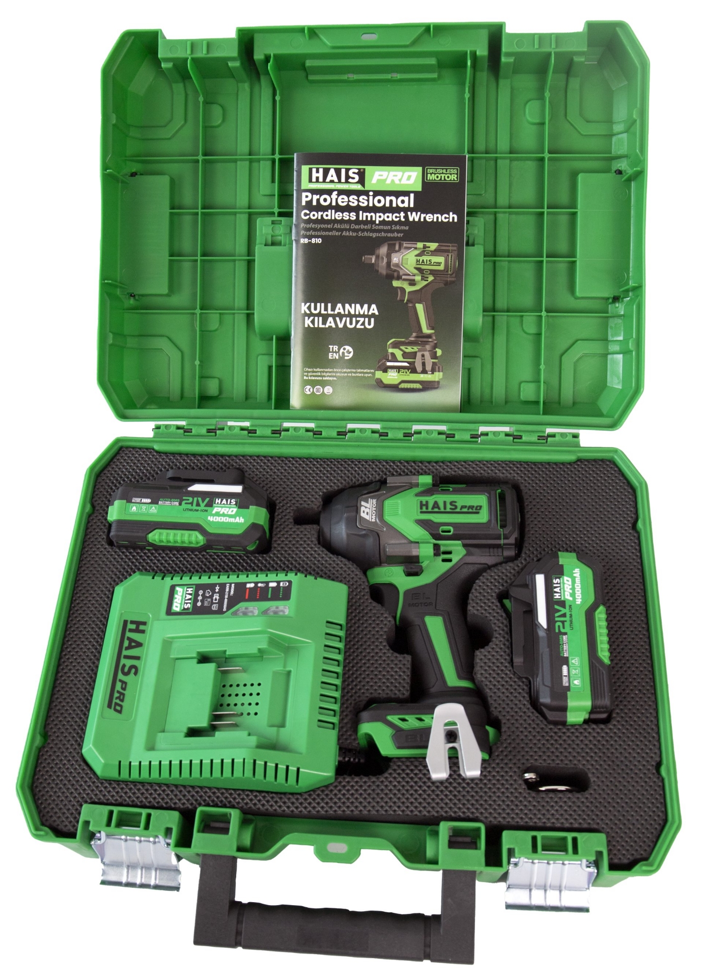 Picture of HAISPRO Profesyonel Darbeli Somun Sıkma 1100 Nm 21 V