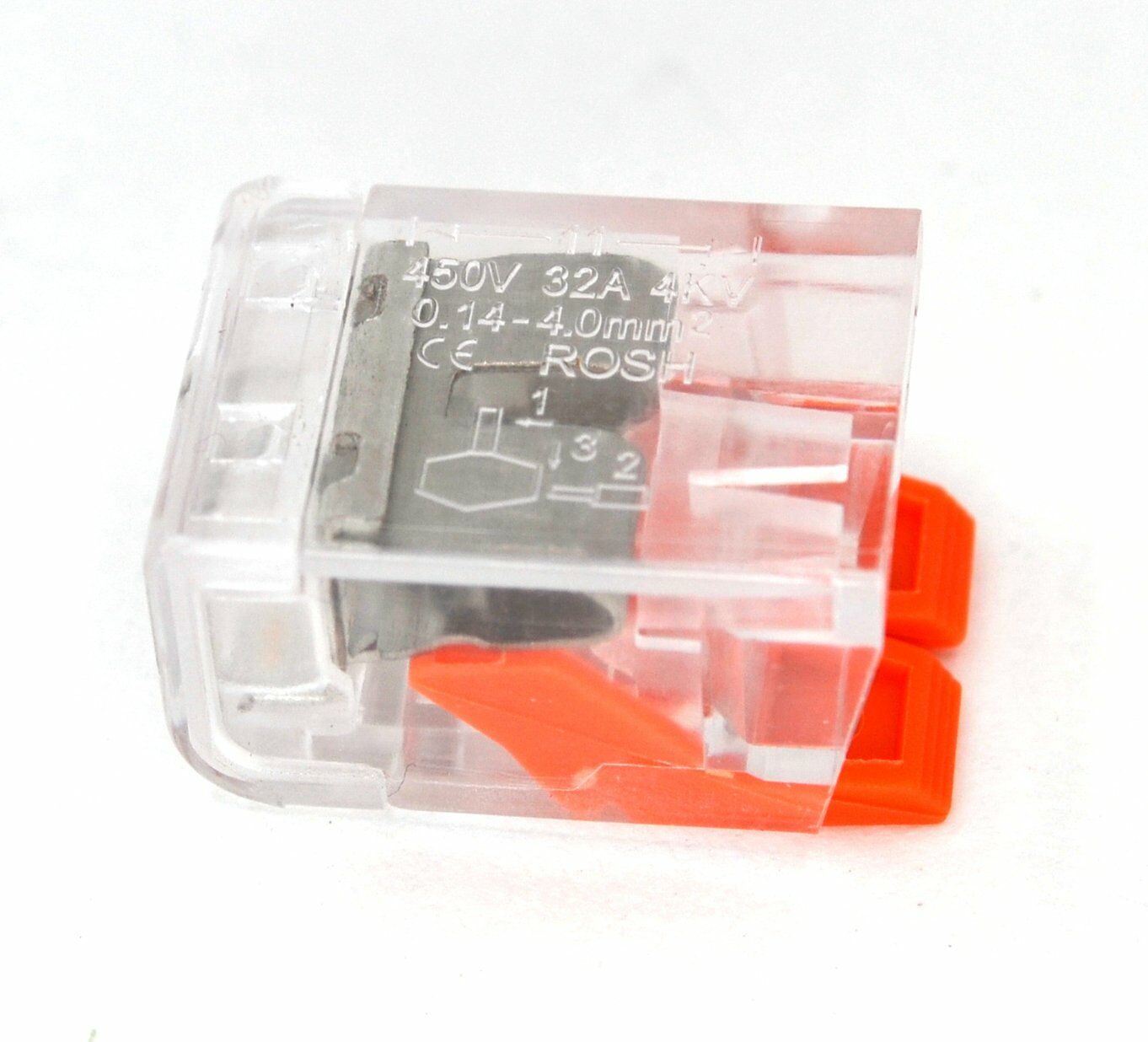 Picture of 100 Adet 2 Li Mandallı Kablo Bağlantı Klemensi Elektrik Buat MT-22