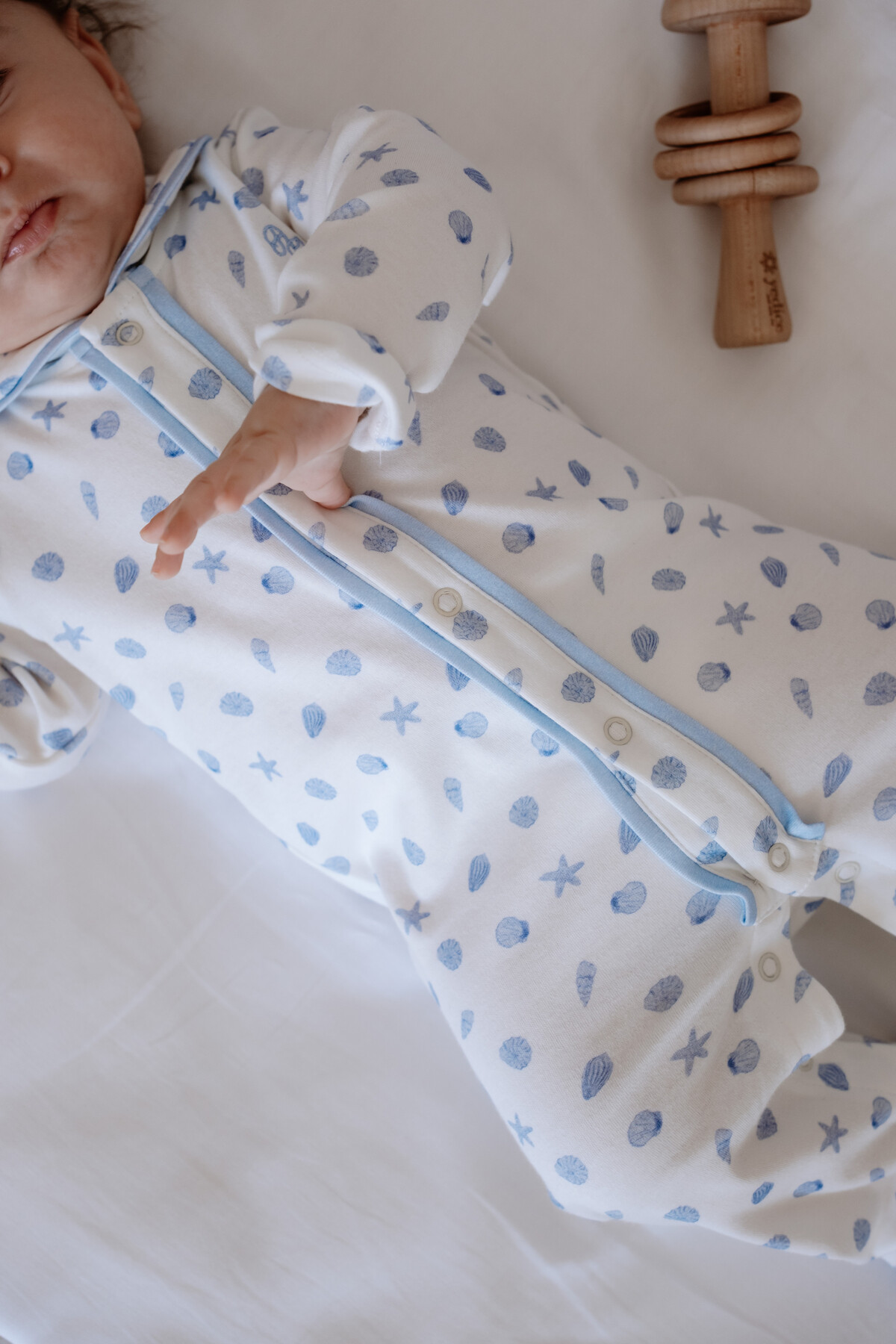 Picture of 3'Lü Yenidoğan Seti - Deniz Kabukları