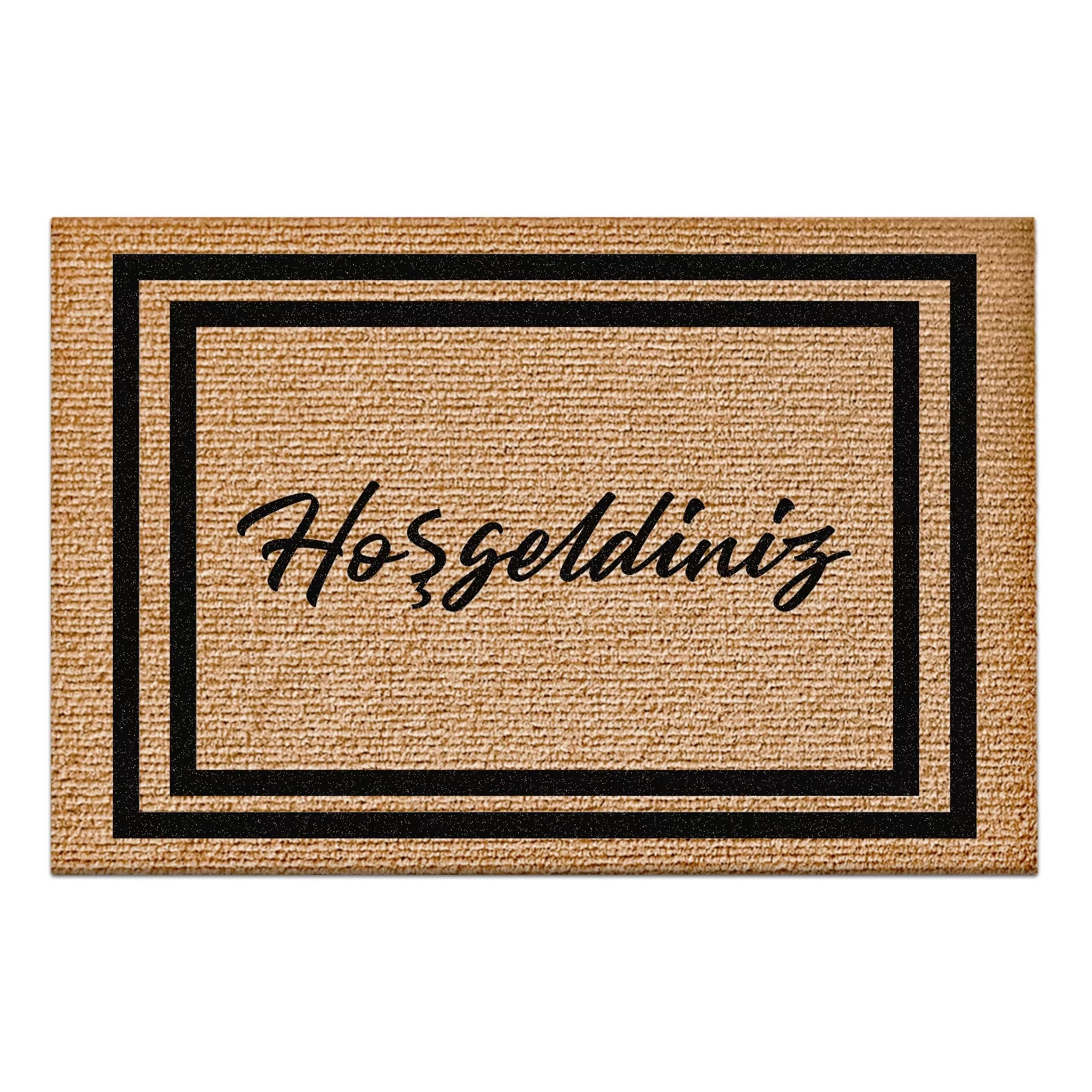 Picture of Decovetro Hoşgeldiniz Desenli Kapı Önü Halı Paspas 40 x 60 Cm