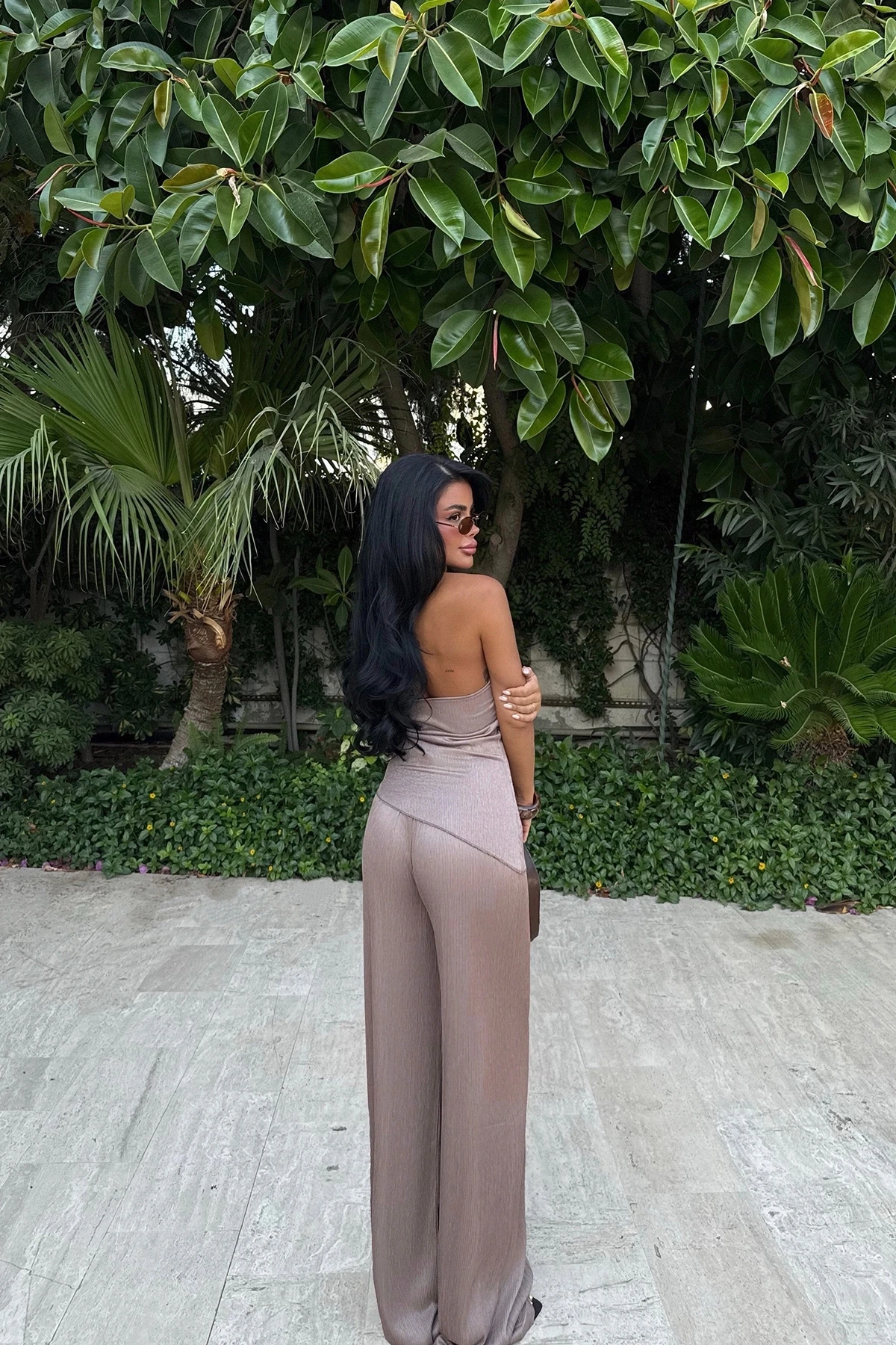 Picture of Brown Trouser Suit