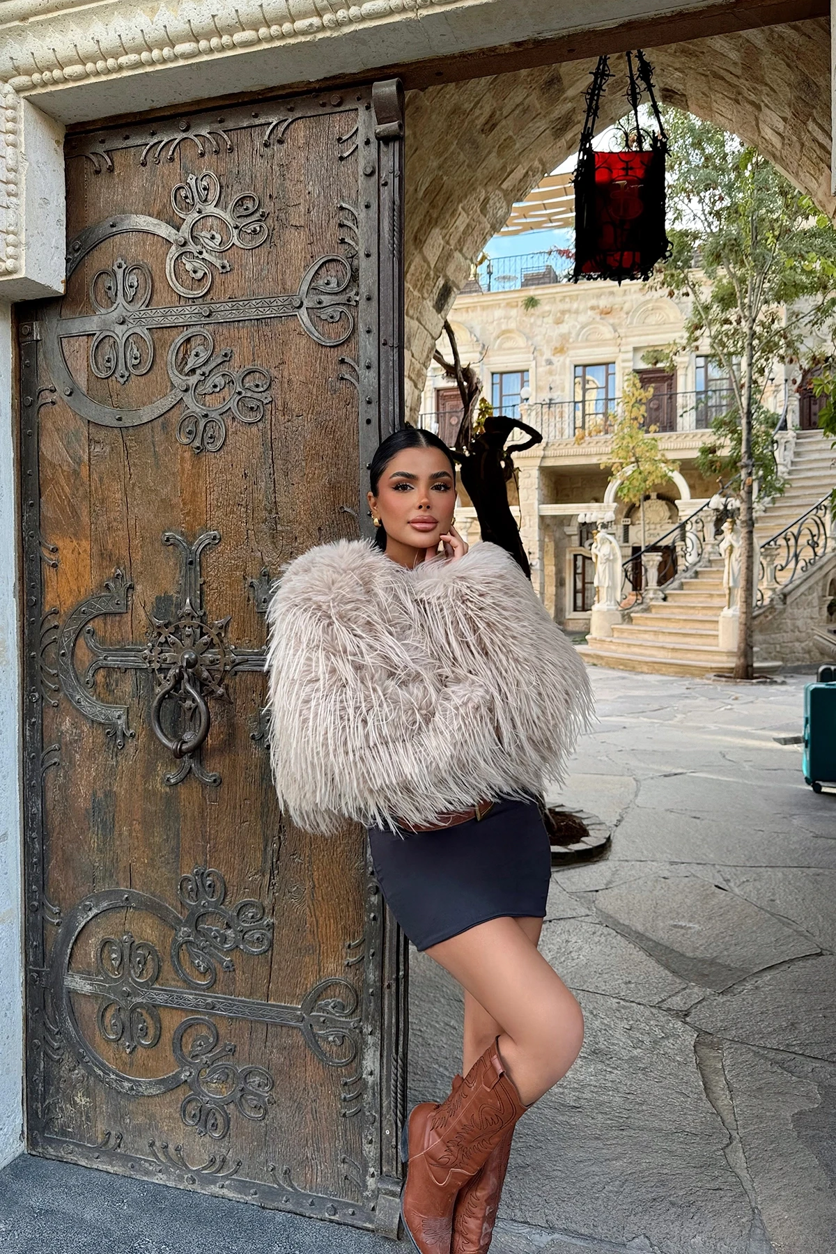 Picture of Beige Short Fur