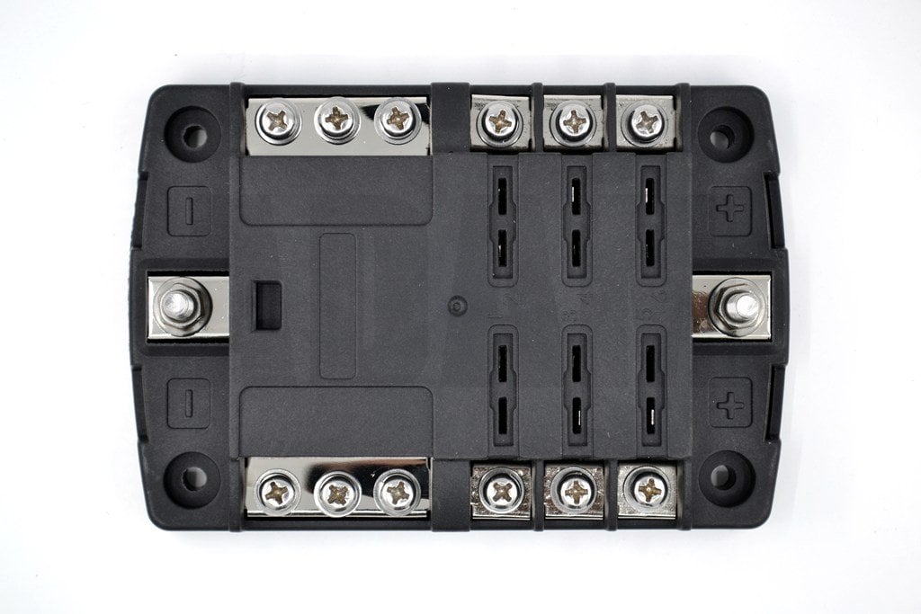 Picture of Blok Bıçak Sigorta Kutusu 6 Port Etiketli MT-SY06BLOK