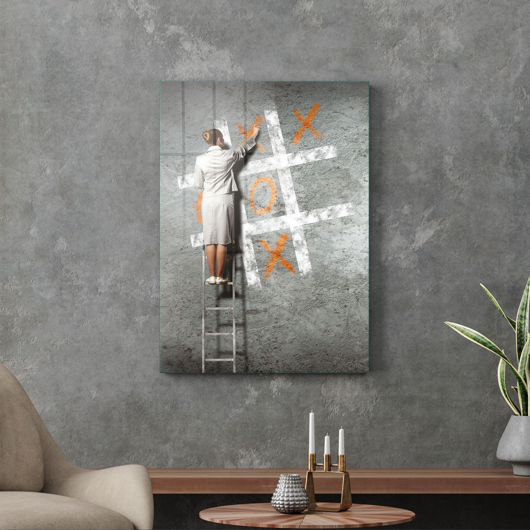 Picture of Decovetro Cam Tablo Ofisinize Özel 50x70 cm