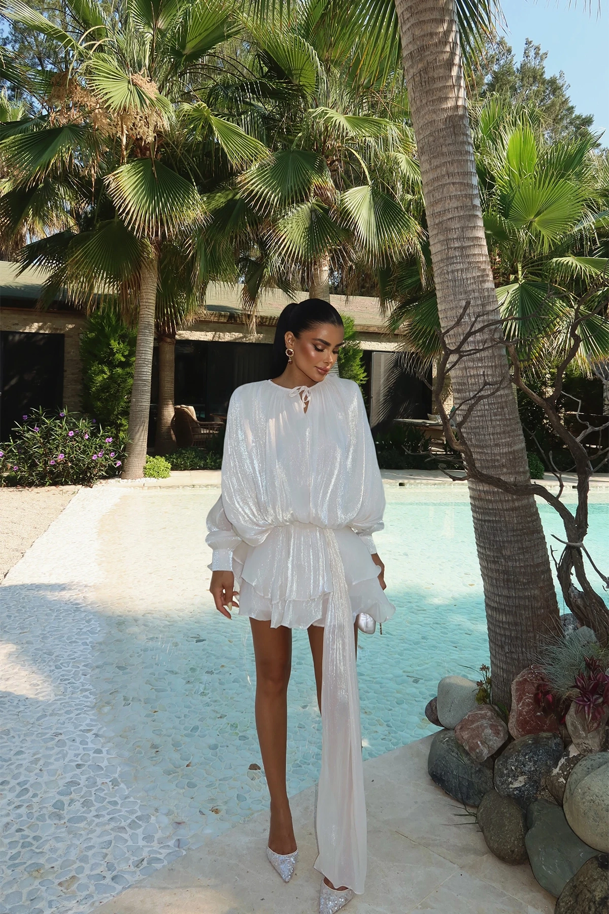 Picture of White Salerno Mini Dress