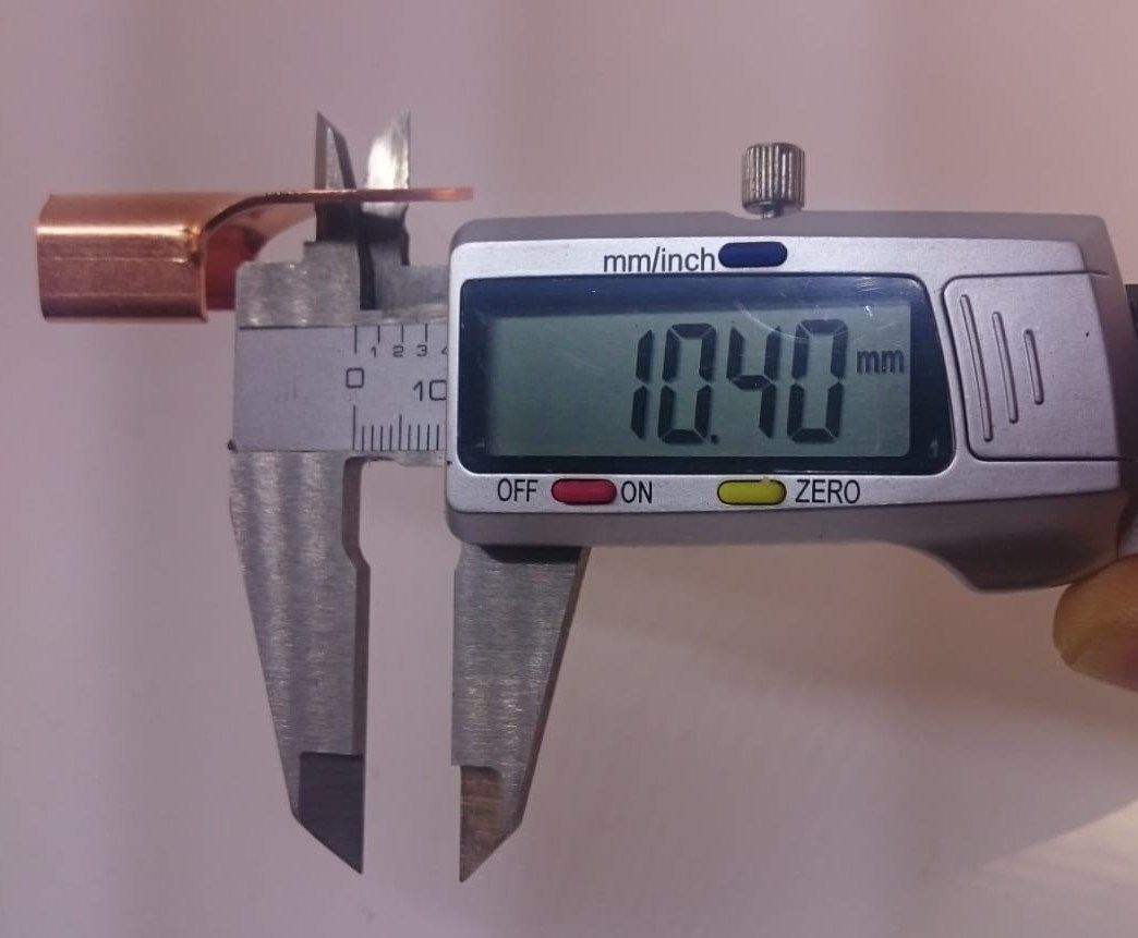 Picture of 10 Adet 35mm Akü Kablo Tesisat Ucu Bakır Fiş Pabuç Başlık Terminal