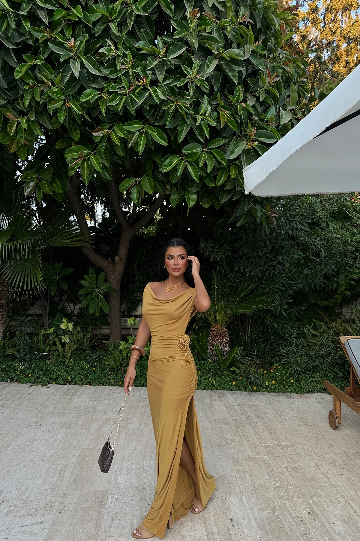 Picture of Earth Rose Detail Dress