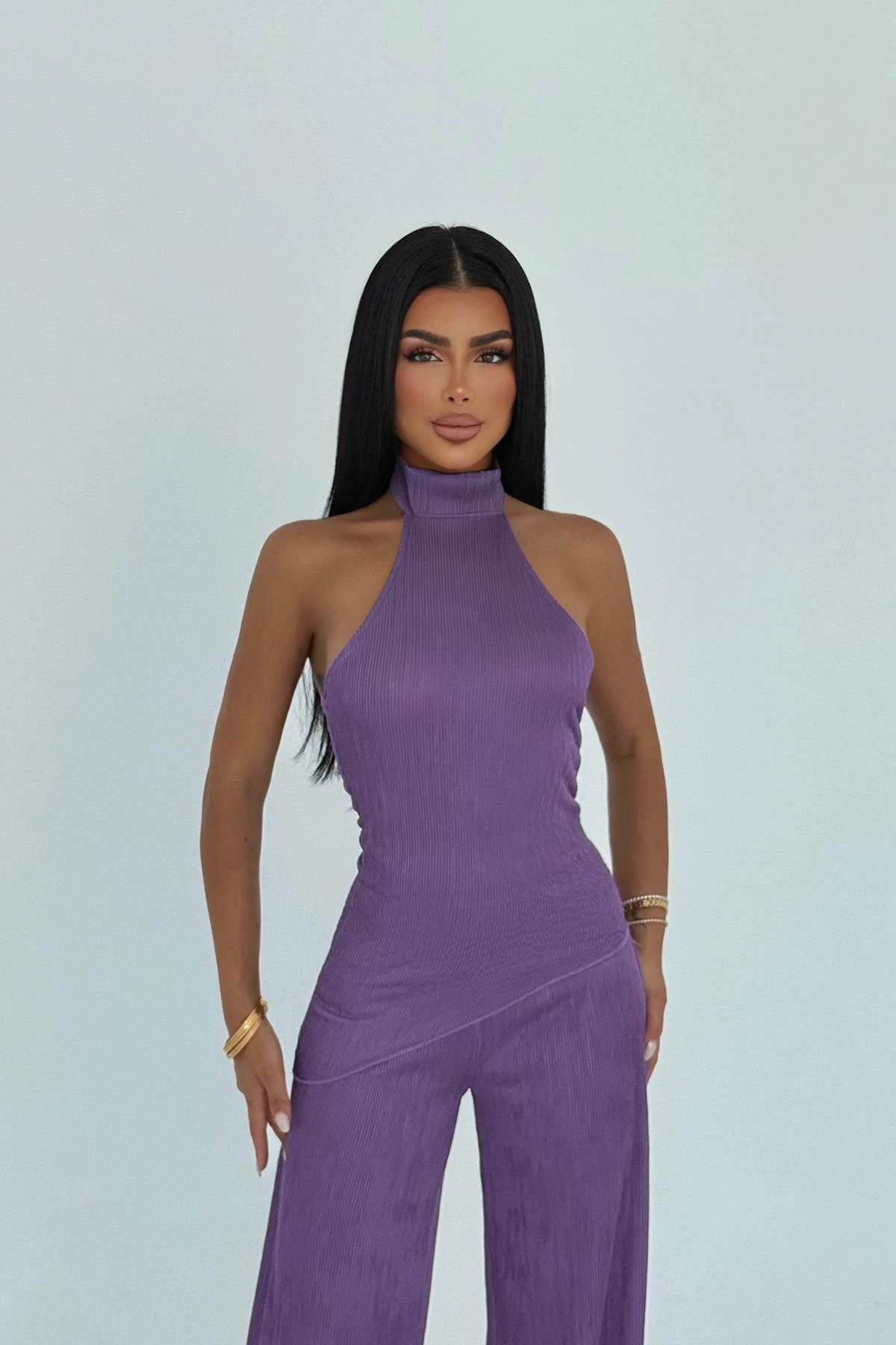 Picture of Purple Trouser Suit