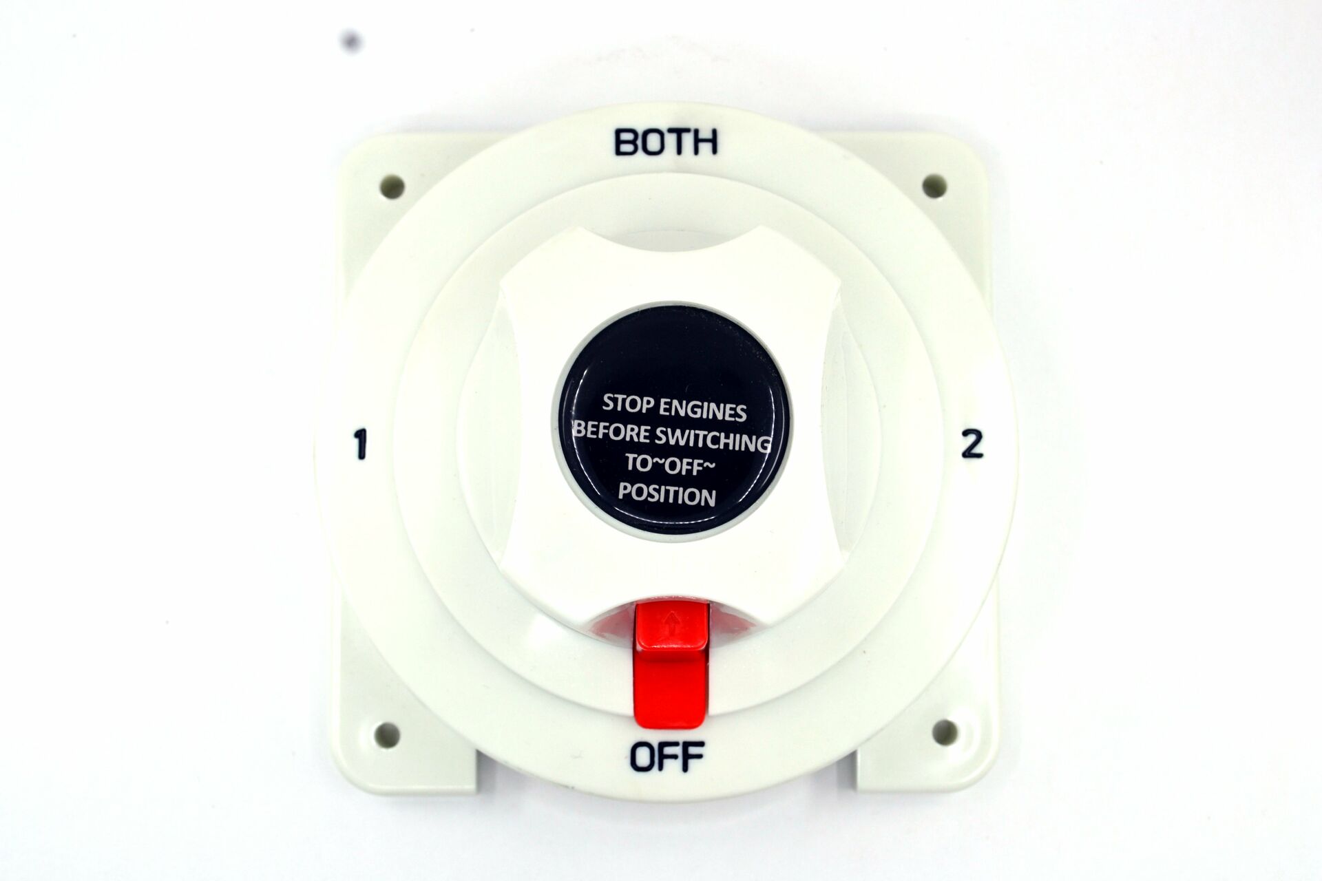 Picture of Marine Beyaz Devre Kesici Both Şalter Tek Akü 175A Çift Akü Toplam 300A