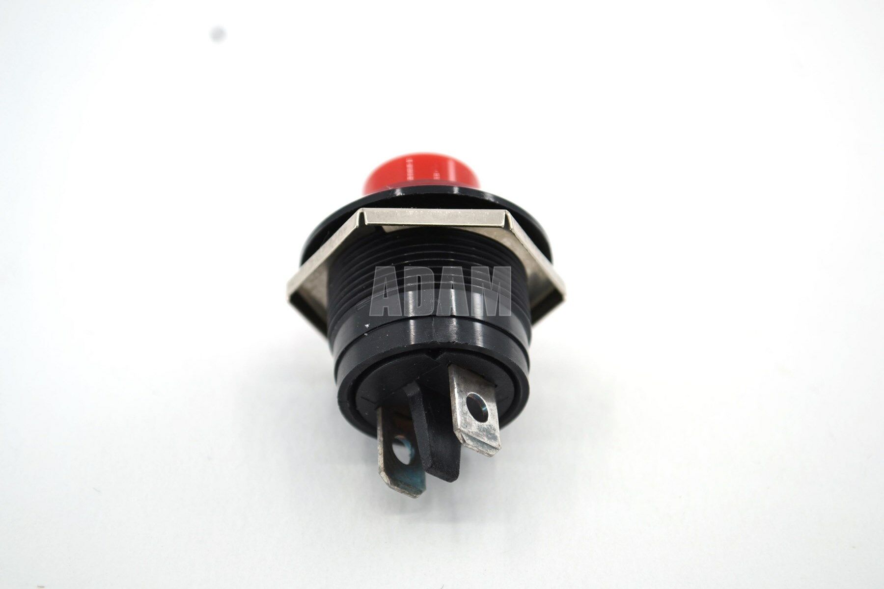 Picture of Korna Ve Kapı Butonu Kırmızı Düğmeli Plastik 12V Eng