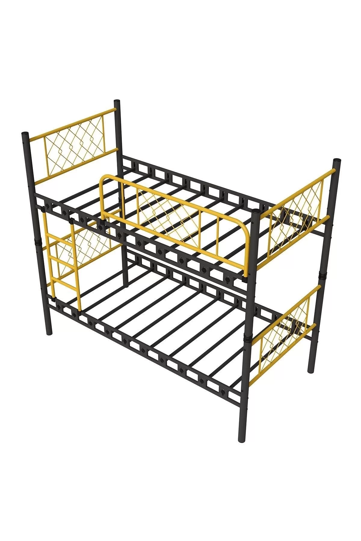 Picture of Metis Genç Çocuk Yatak Odası Metal Ranza Ve Karyola 90x190