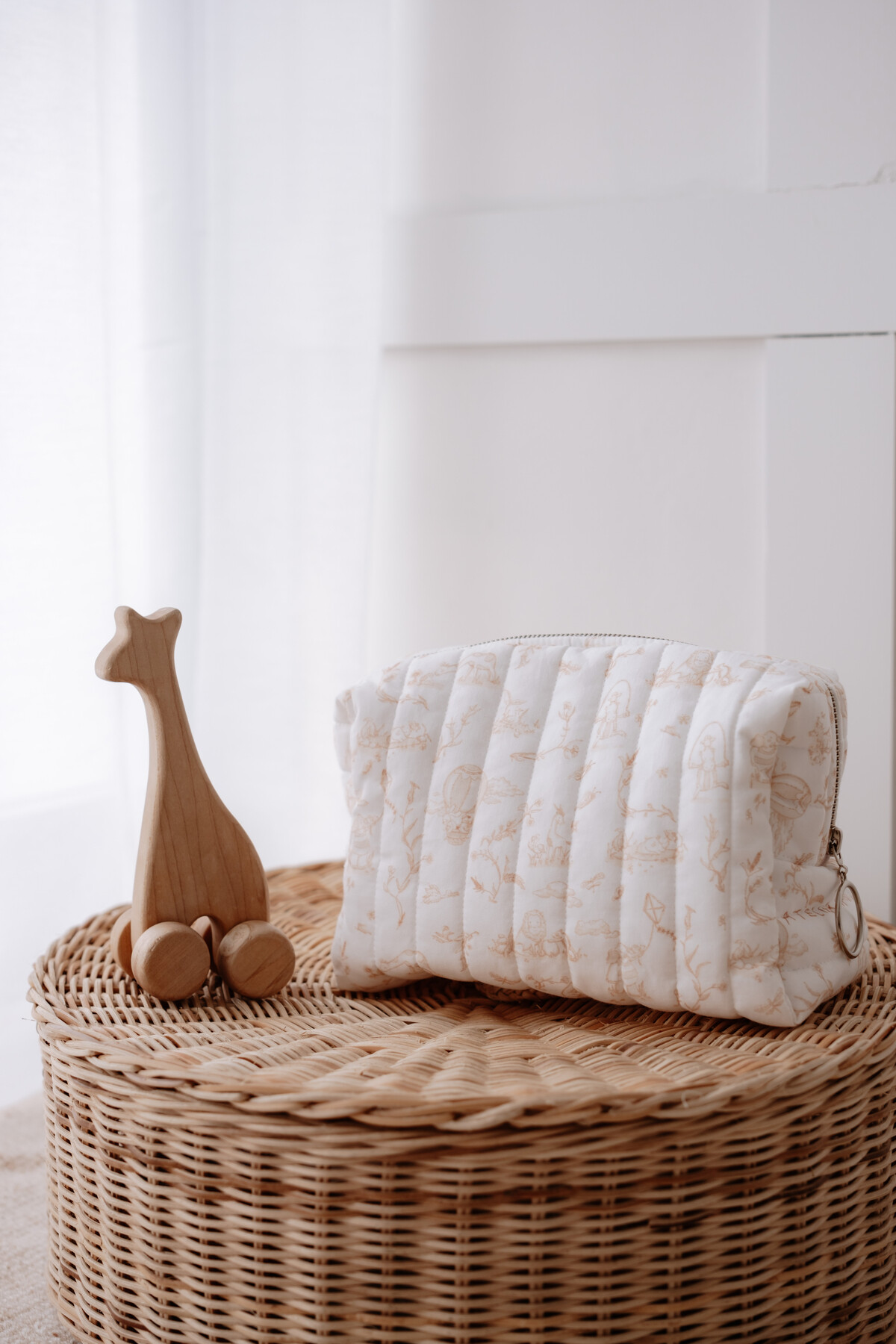 Picture of Bebek Bakım Çantası - Toile De Jouy / Bej