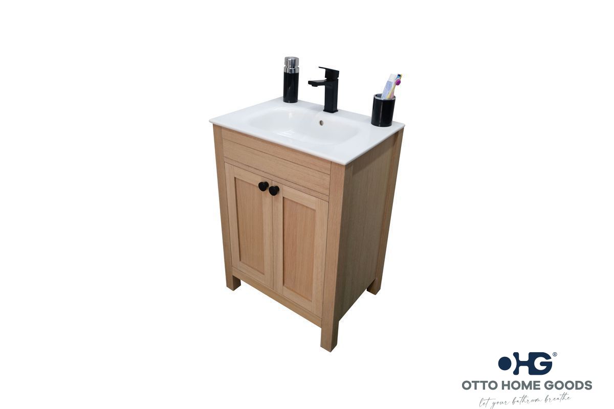 Picture of Aria Natural OAK Bathroom Cabinet
