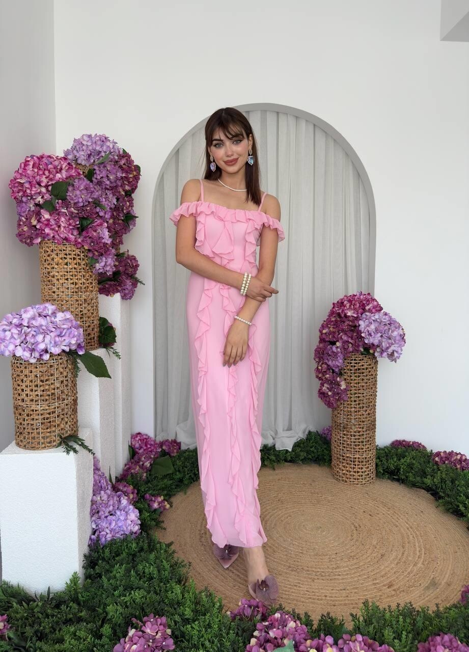 Picture of Enos İp Askılı Elbise