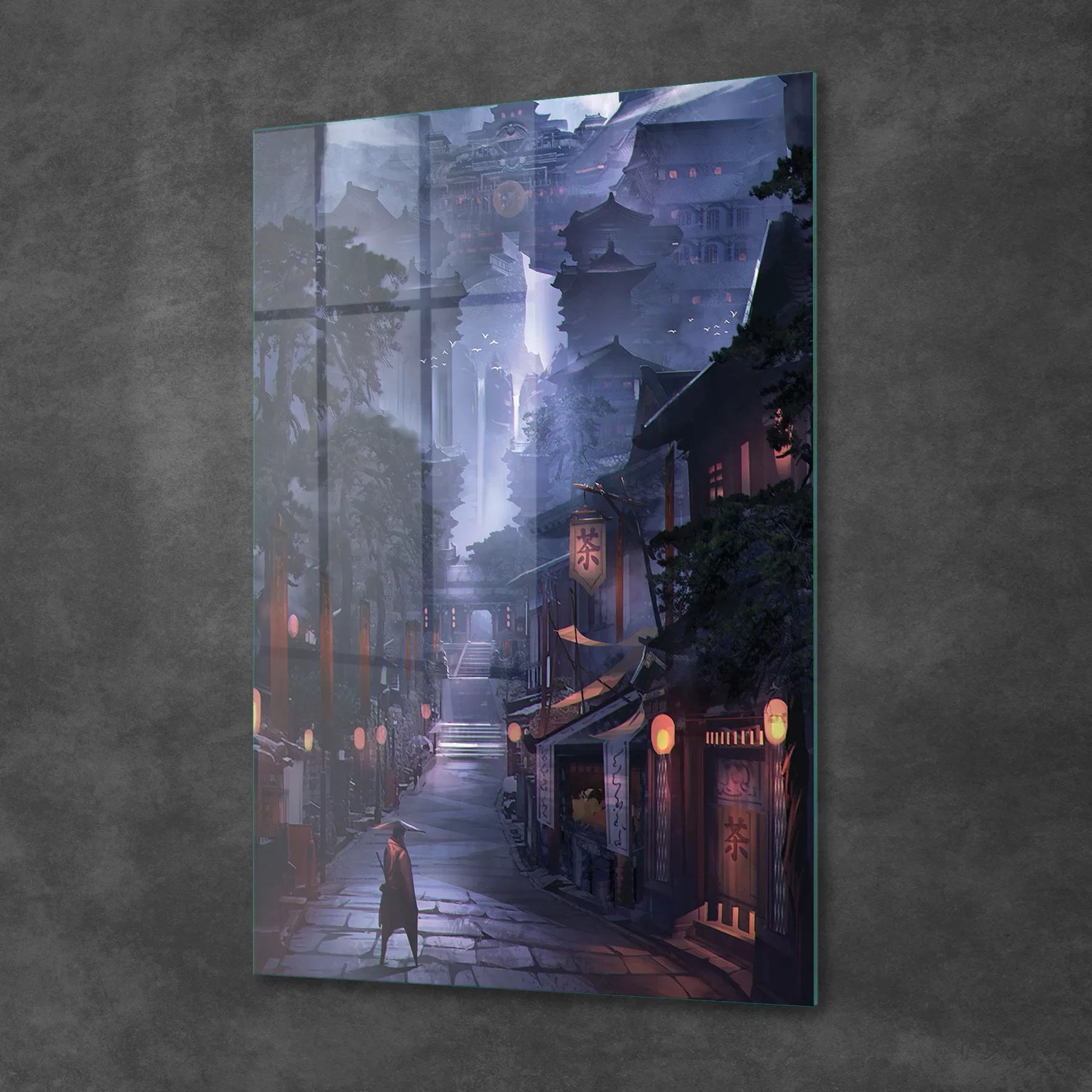 Picture of Decovetro Cam Tablo Samurai Street 50x70 cm