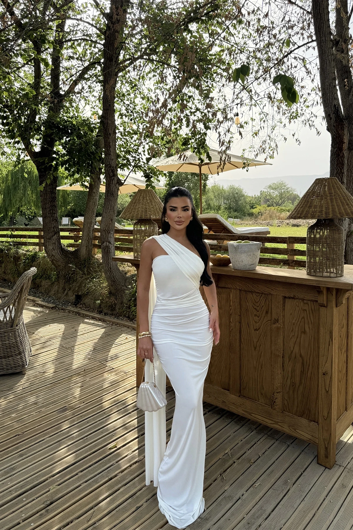 Picture of White Coraline Tie Dress