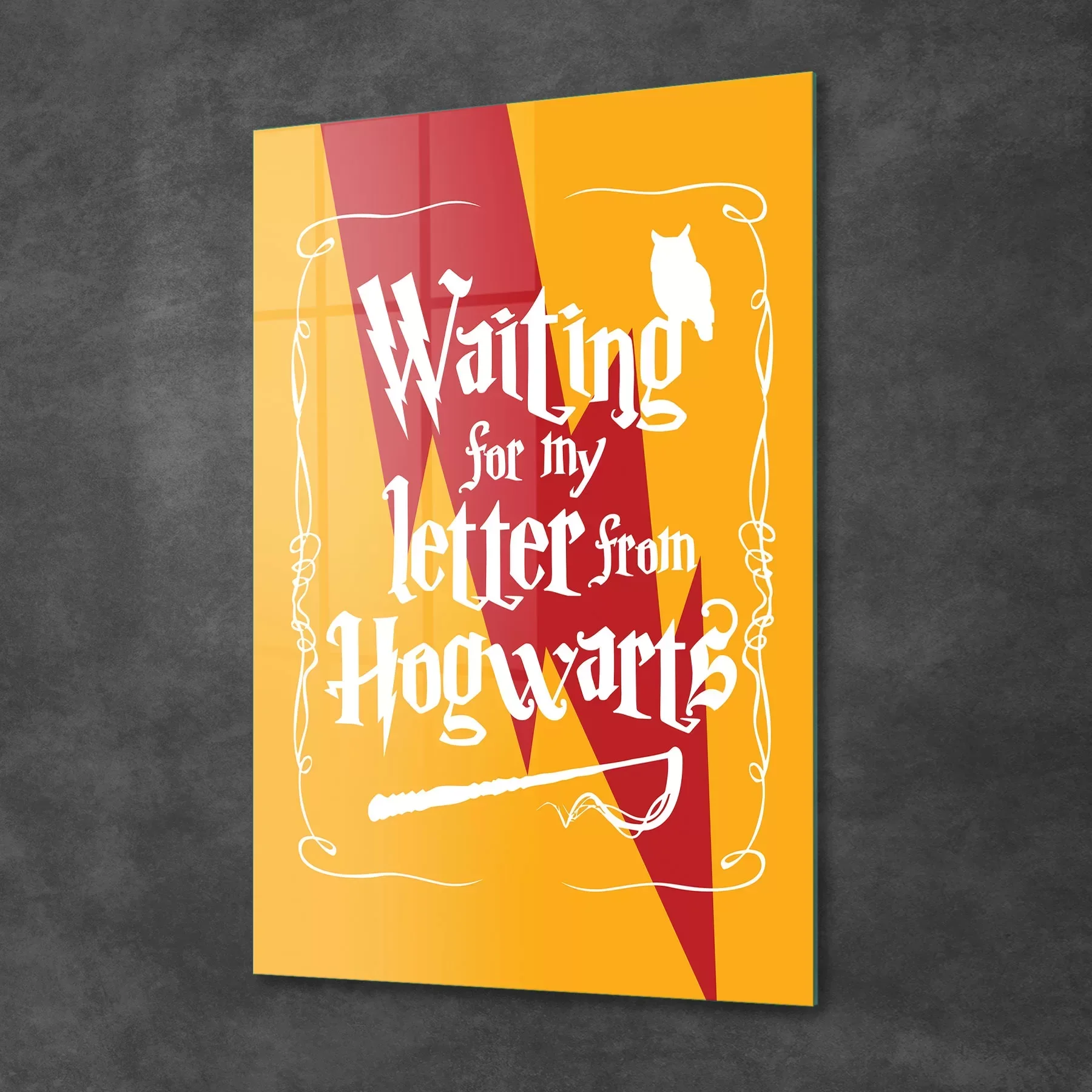 Picture of Decovetro Cam Tablo Harry Potter Hogwarts letter 50x70 cm