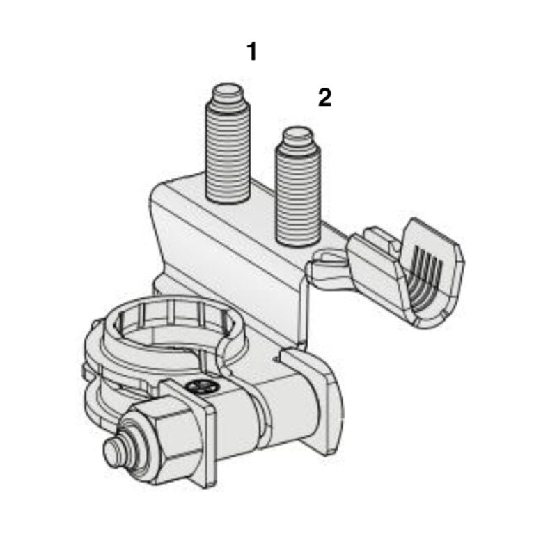 Picture of Akü Kutup Başı (+) Artı Ekstra Bağlantı Civatalı Terminal