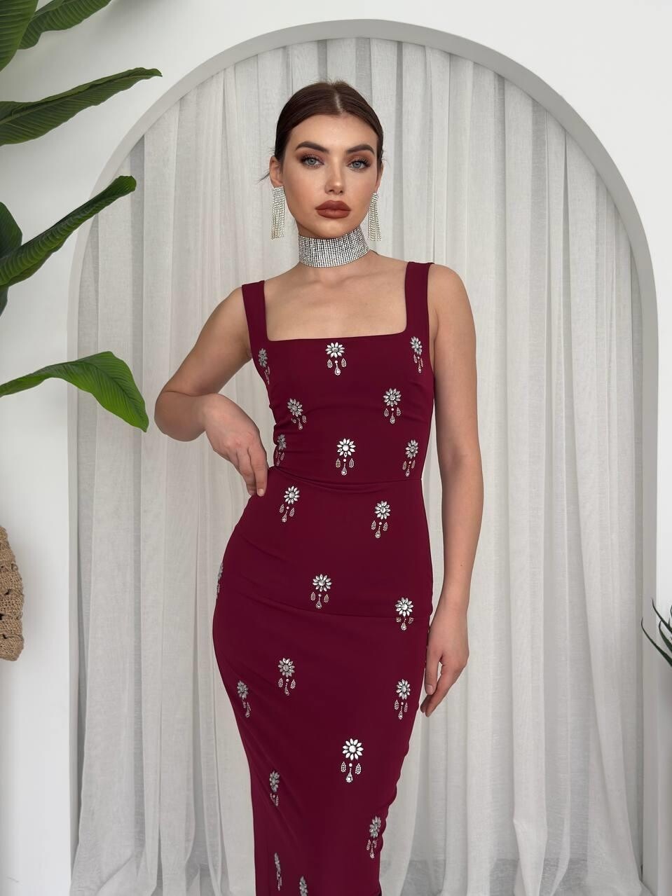 Picture of Ners Taş Detaylı Elbise