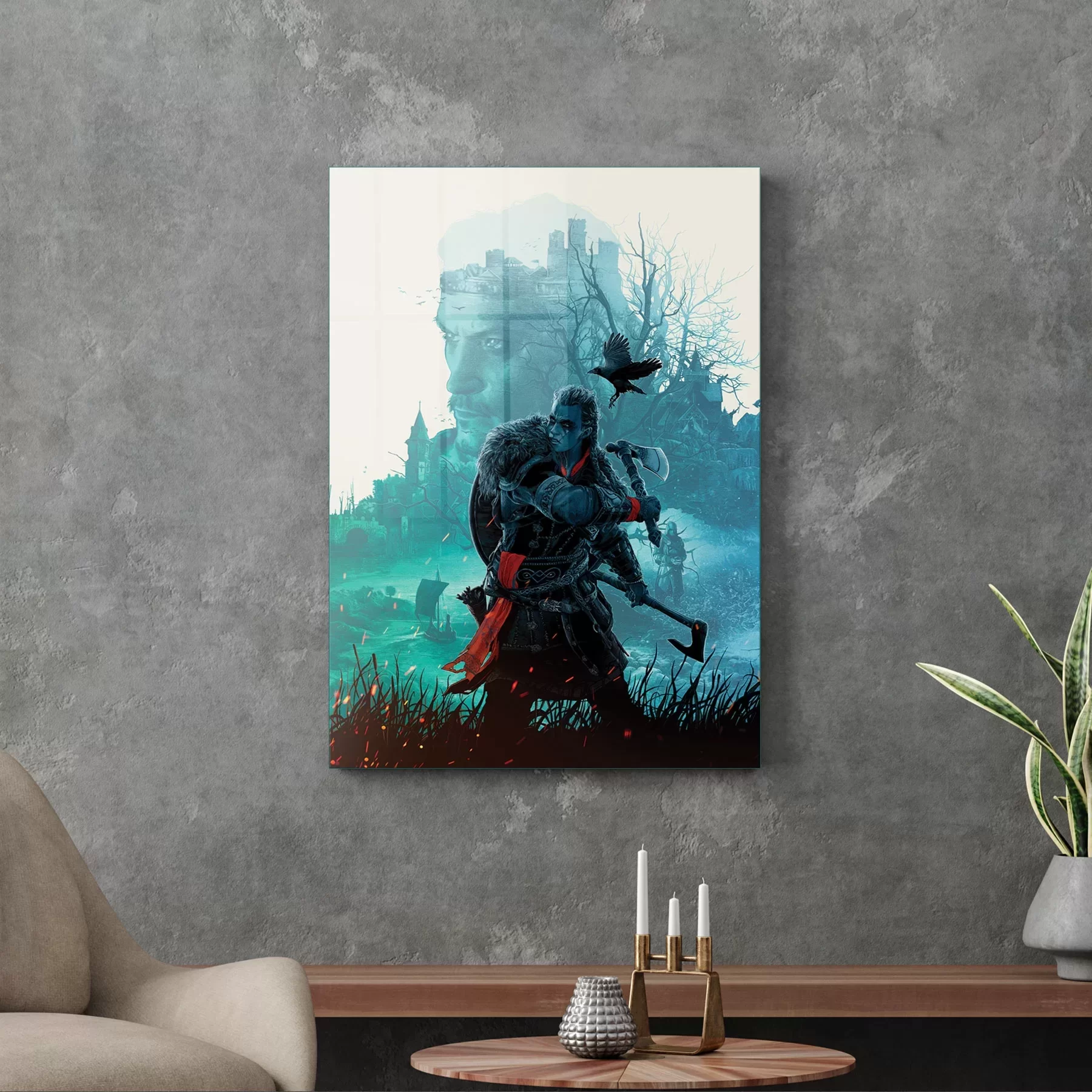 Picture of Decovetro Cam Tablo Assassin's Creed Görseli 50x70 cm