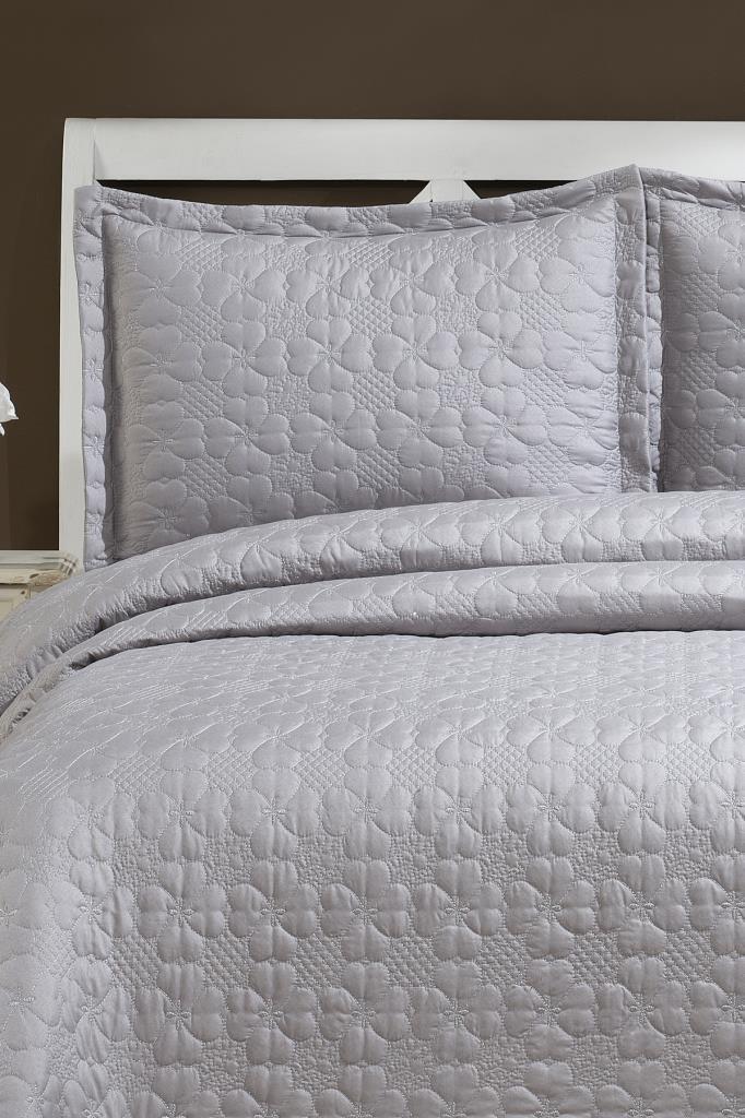 Picture of Lena Kapitoneli Çift Kişilik Yatak Örtüsü 230x240 Gri