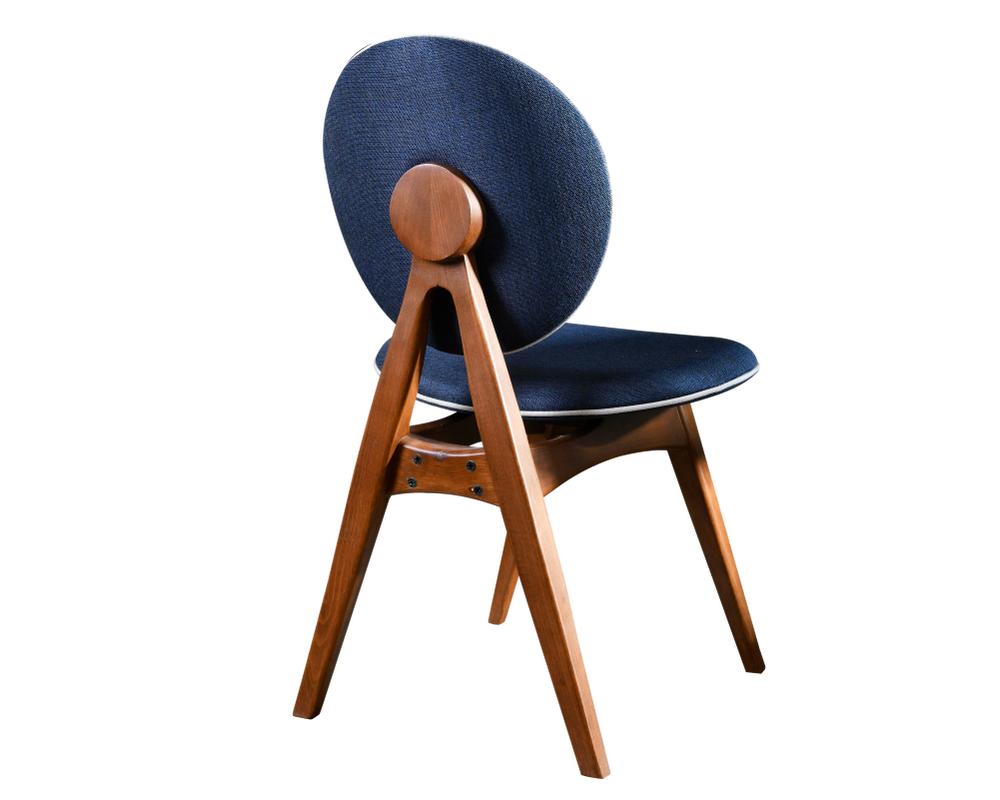 Picture of Touch İskandinav Mavi Ahşap Modern Sandalye