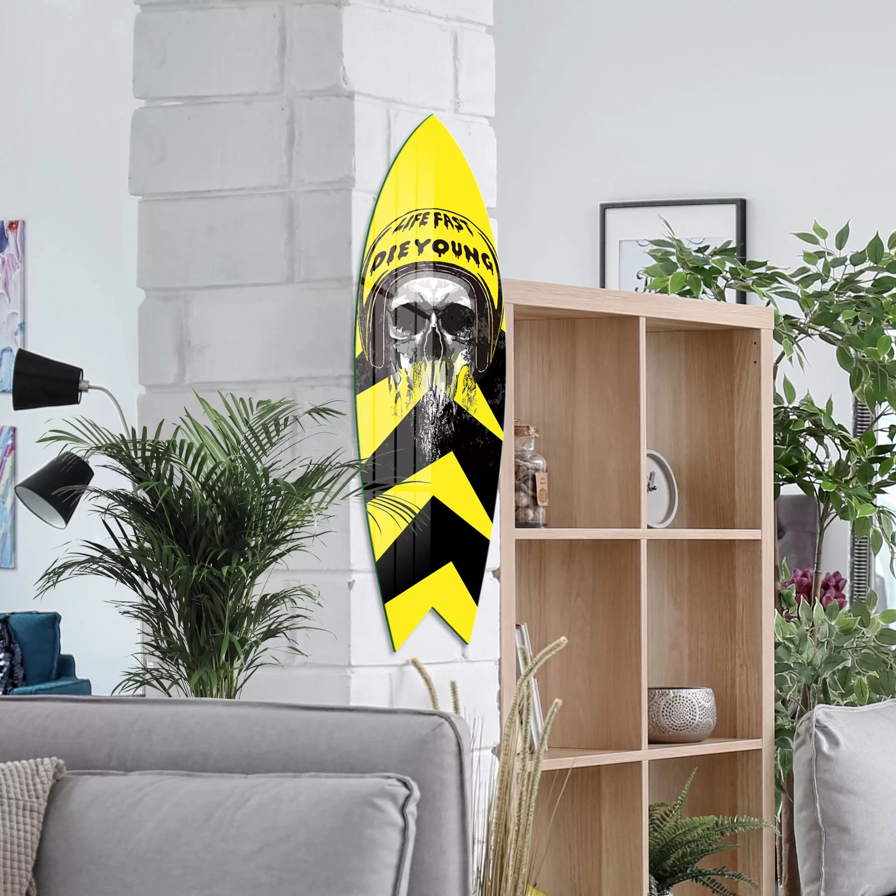 Picture of Decovetro ST 4061 Dekoratif Cam Sörf Tahtası 33x100 Cm