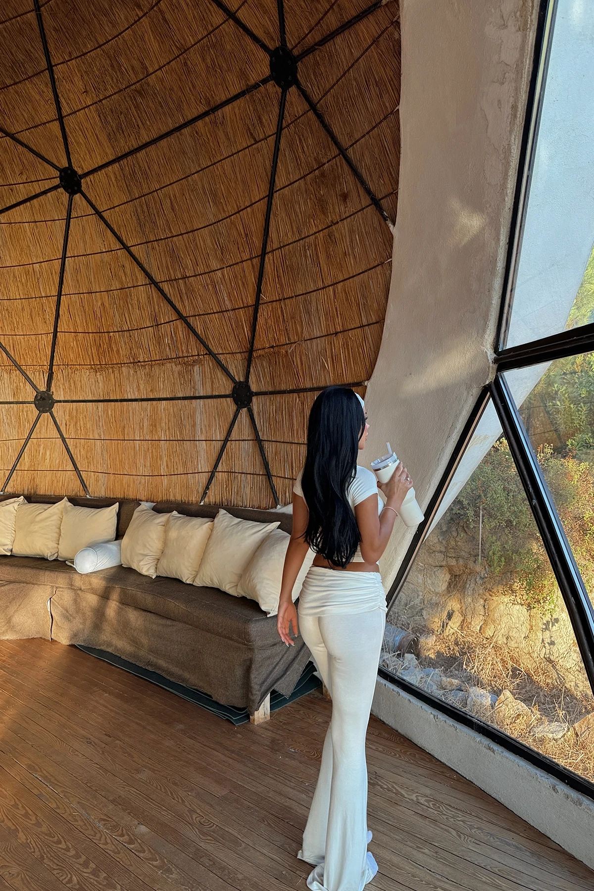 Picture of White Trouser Suit