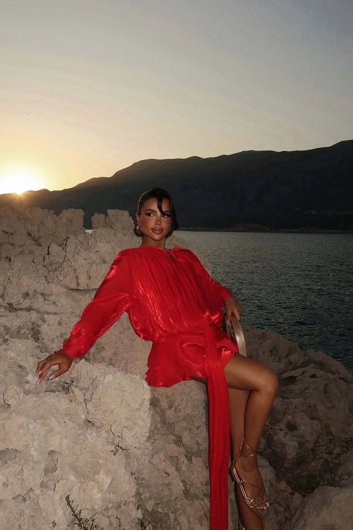 Picture of Red Salerno Mini Dress