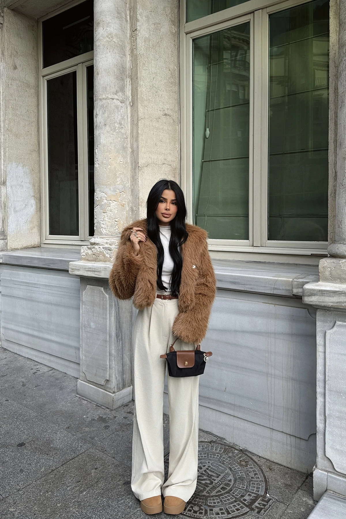 Picture of Tan Hooded Fur