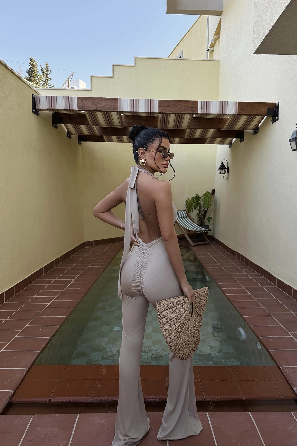 Picture of Beige Maly Jumpsuit