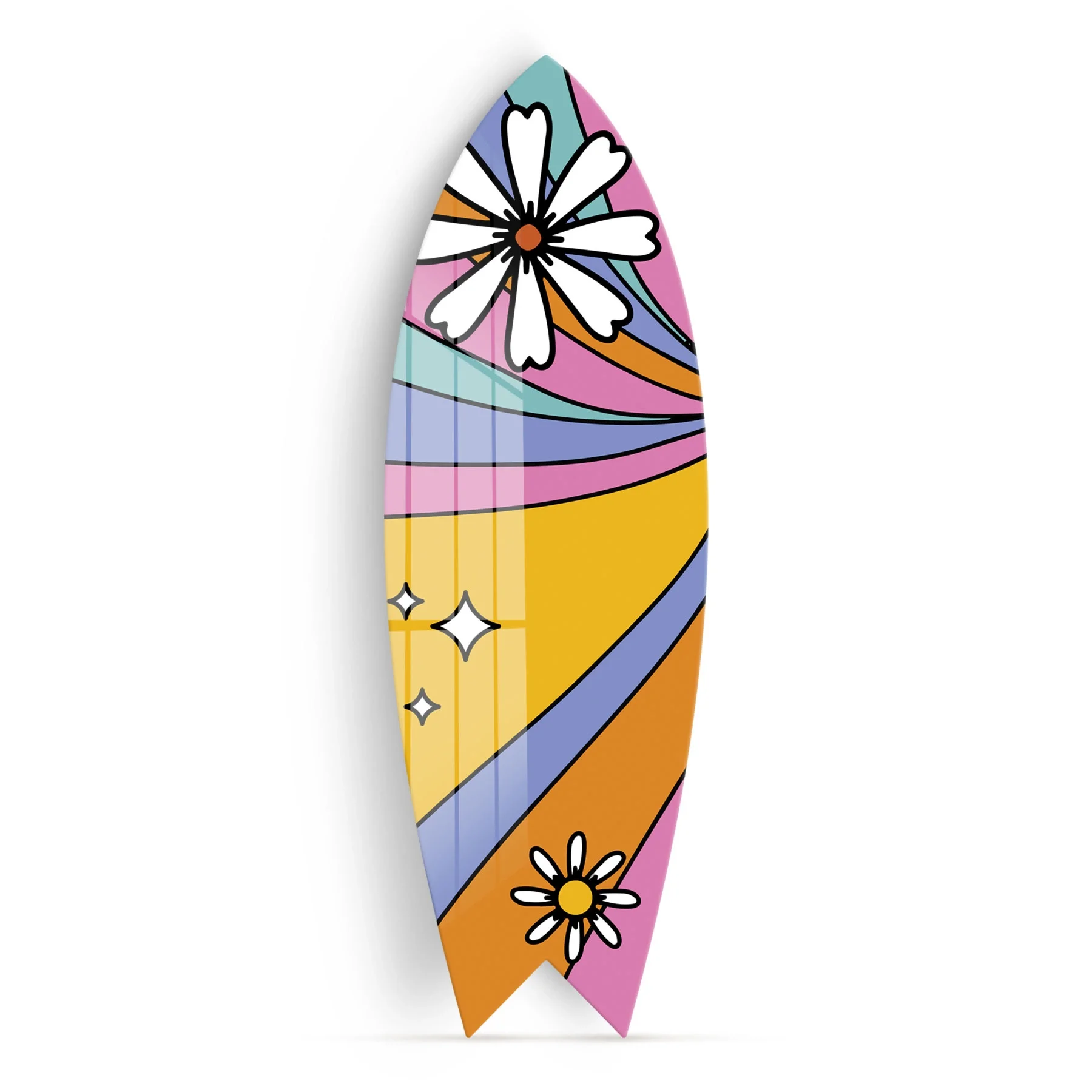 Picture of Decovetro ST 4064 Dekoratif Cam Sörf Tahtası 33x100 Cm