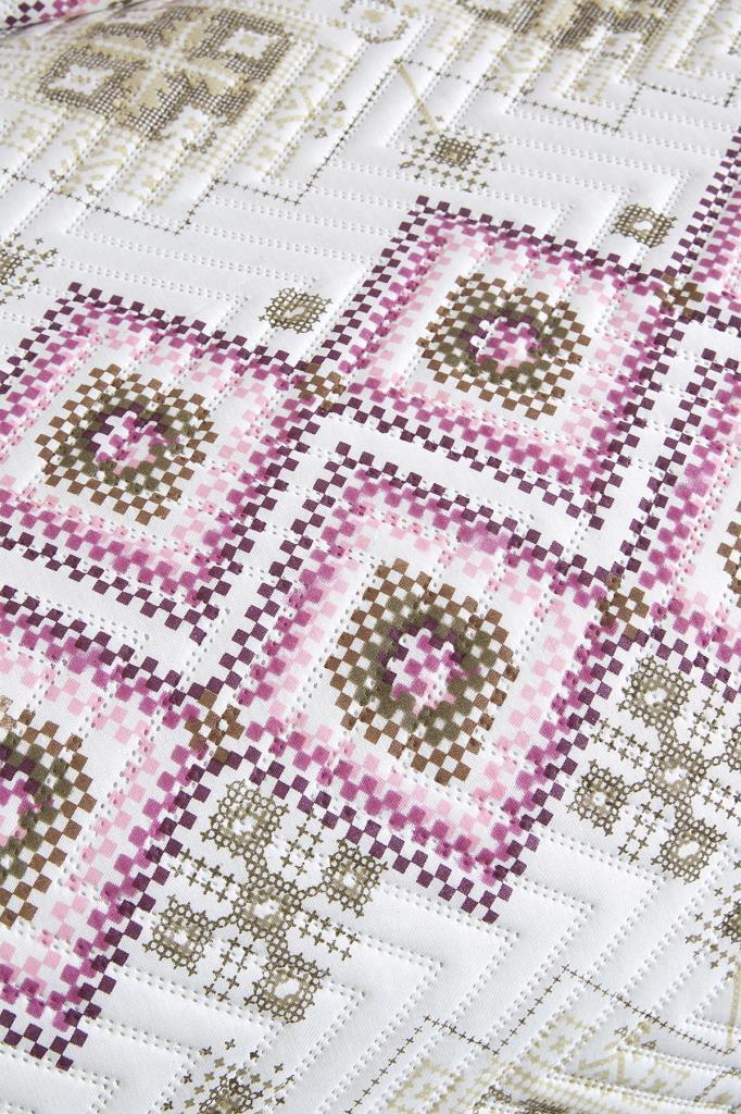 Picture of Ultrasonik Kapitoneli Ferda Çift Kişilik Yatak Örtüsü