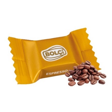 Picture of ESPRESSO FILL.MILK CHOC.FANCY CUBE (GOLD) 500g