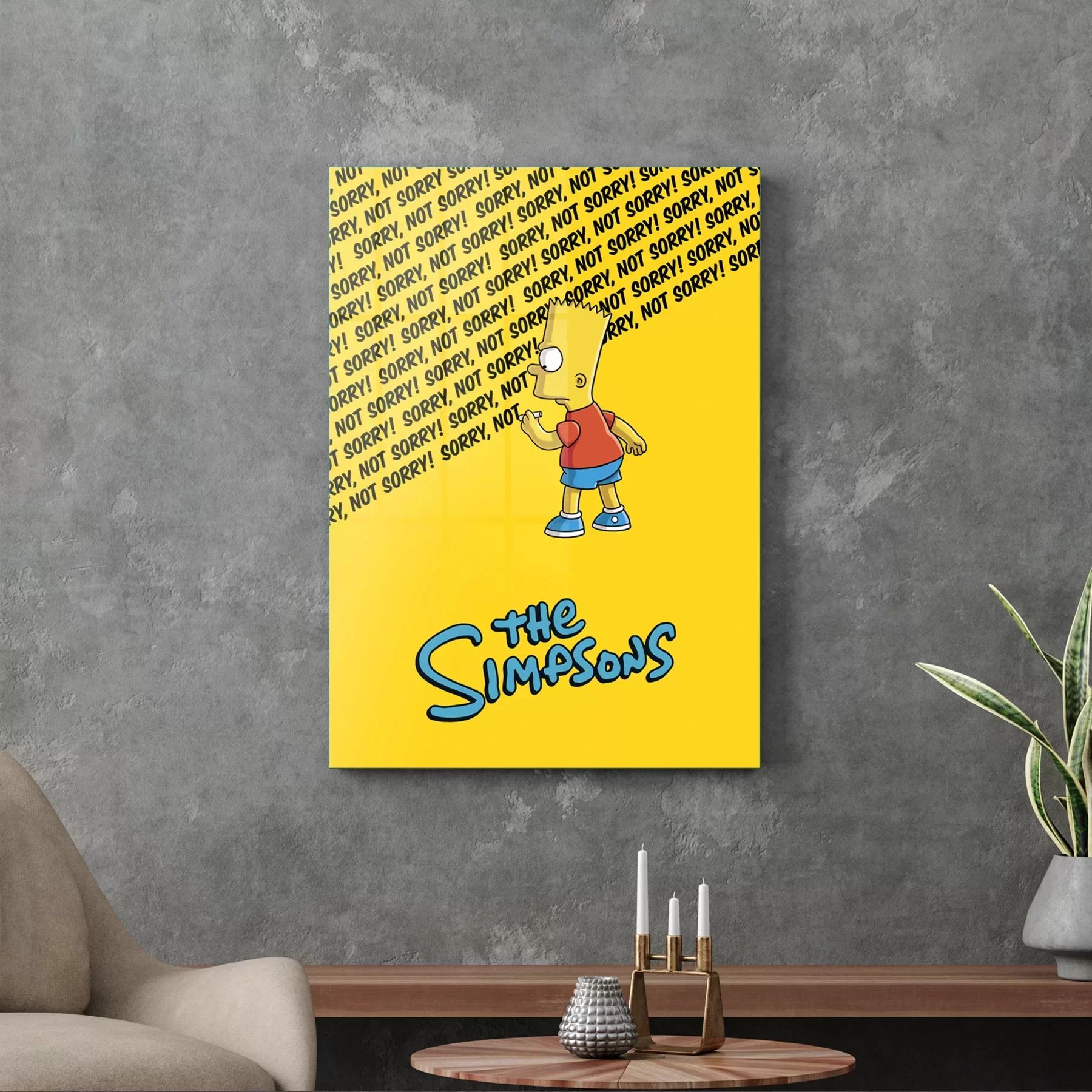 Picture of Decovetro Cam Tablo The Simpsons 30x40 cm