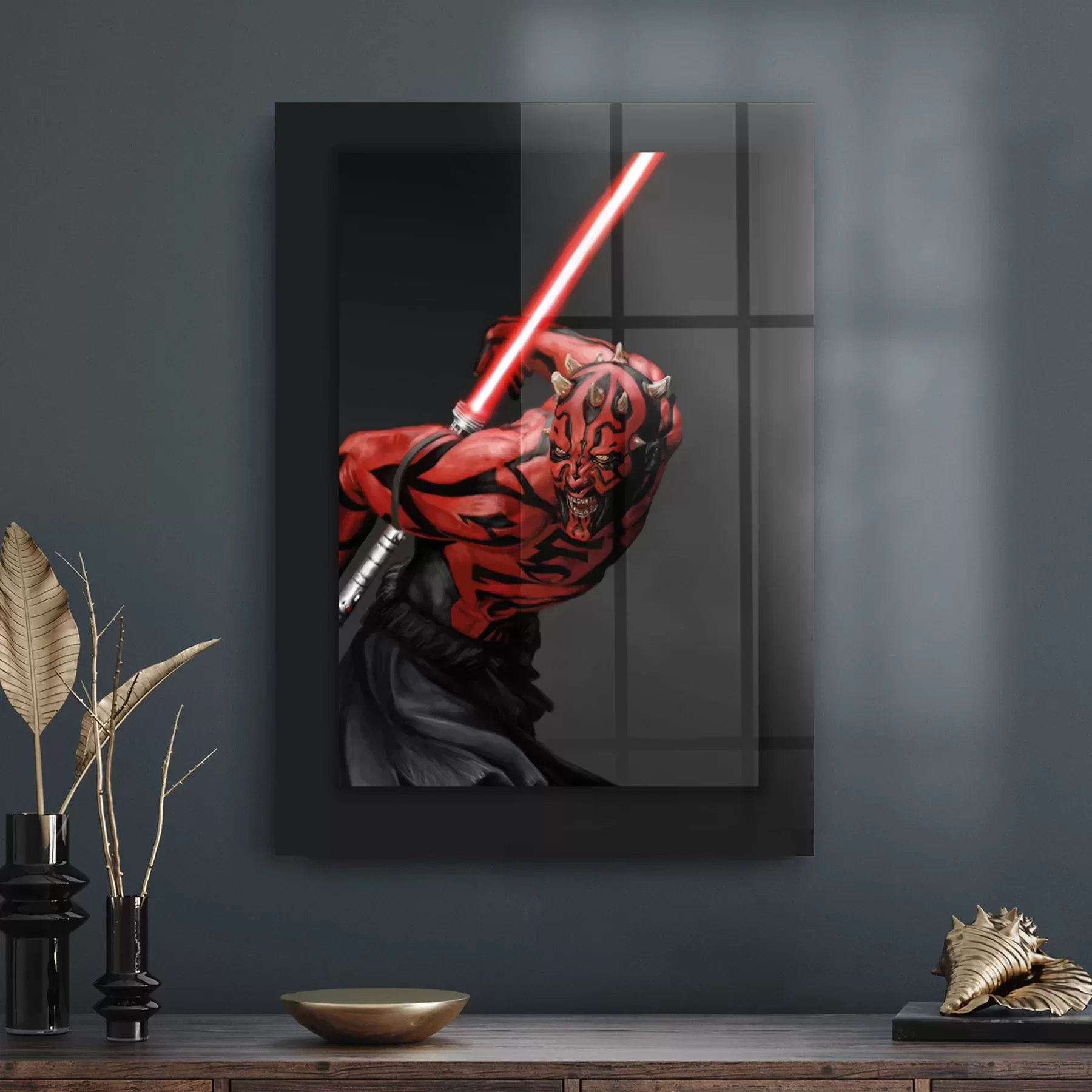 Picture of Decovetro Cam Tablo Star Wars Darth Maul 30x40 cm
