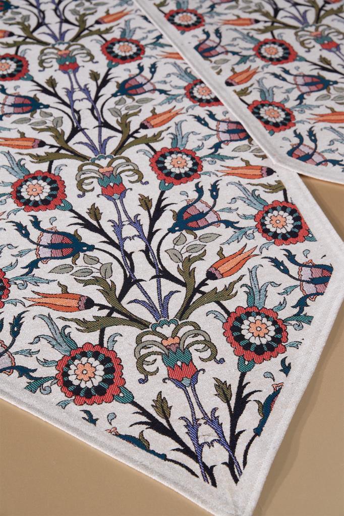 Picture of Çeyiz Diyarı Gülsüm 2li Lüks Runner 45x140 Cm