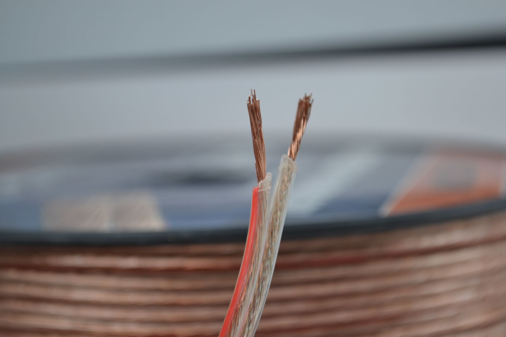 Picture of 100 Metre 2X1,00mm² CCA Bitişik Hoparlör Kablosu Şeffaf