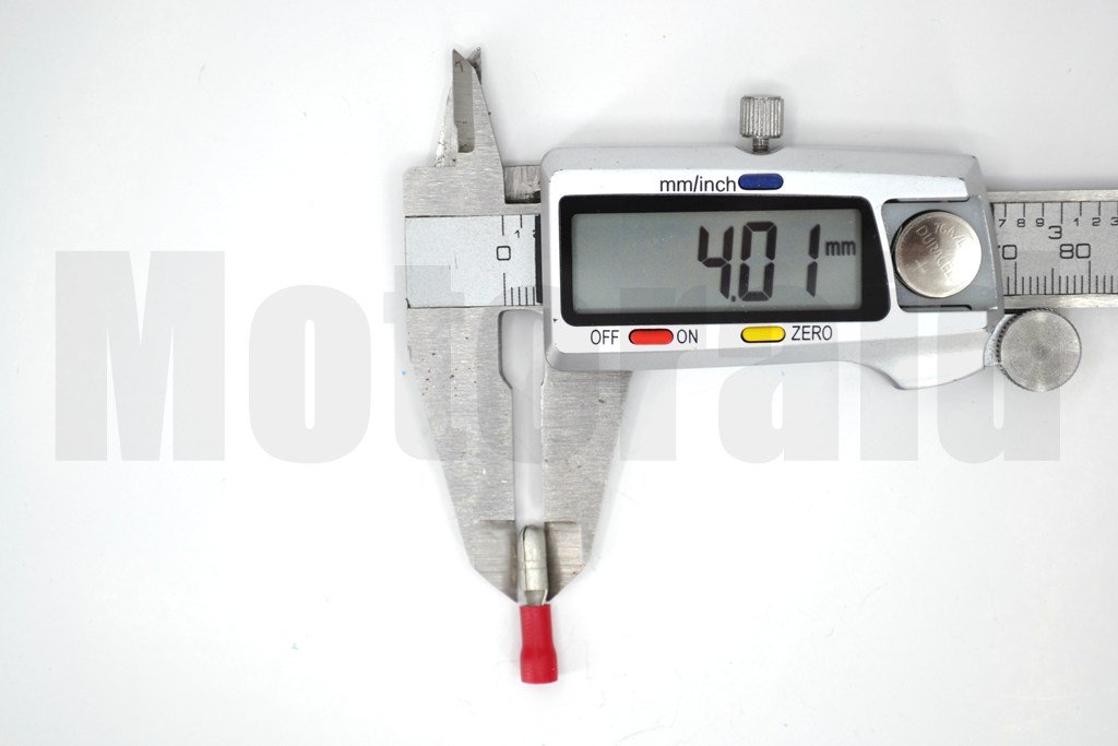 Picture of 200 Adet Yuvarlak Erkek Kırmızı 0,50-1,50mm Kablo Ucu Fiş