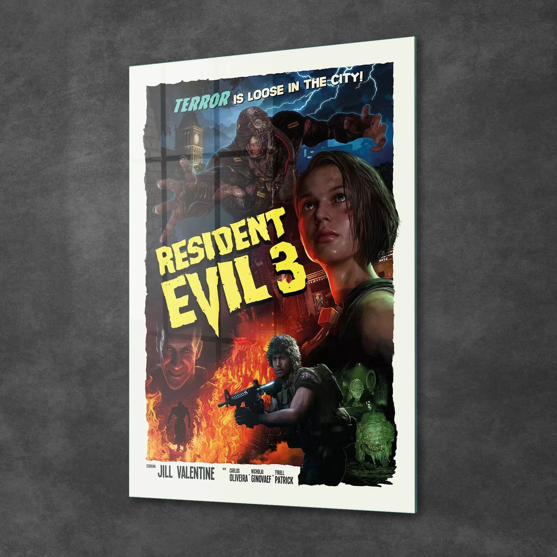 Picture of Decovetro Cam Tablo Resident Evil 50x70 cm