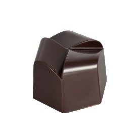 Picture of BOW - WHITE ORANGE GANACHE FILLED DARK CHOCOLATE 2,4Kg