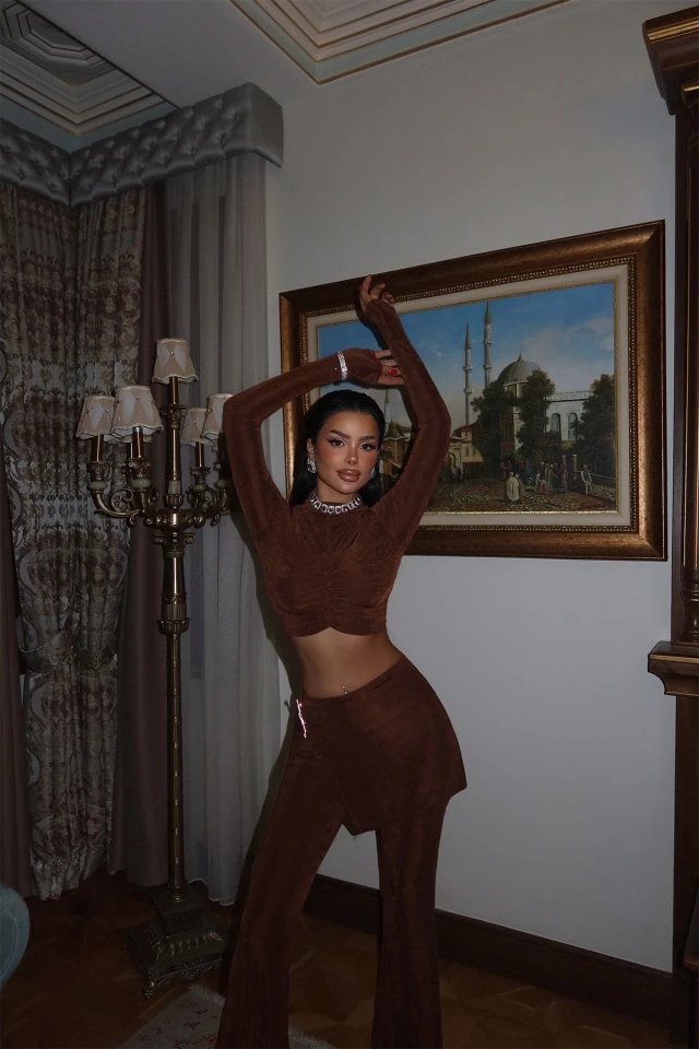 Picture of Brown Tiani Stone Accessory Set