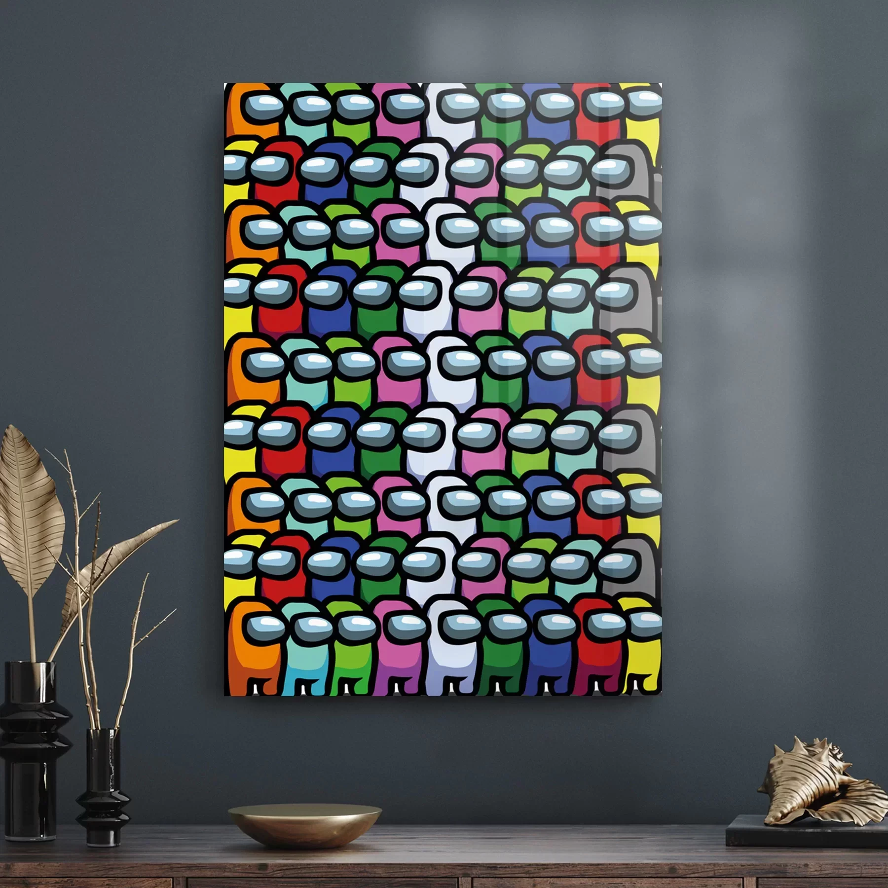 Picture of Decovetro Cam Tablo Gamer Among Us 30x40 cm