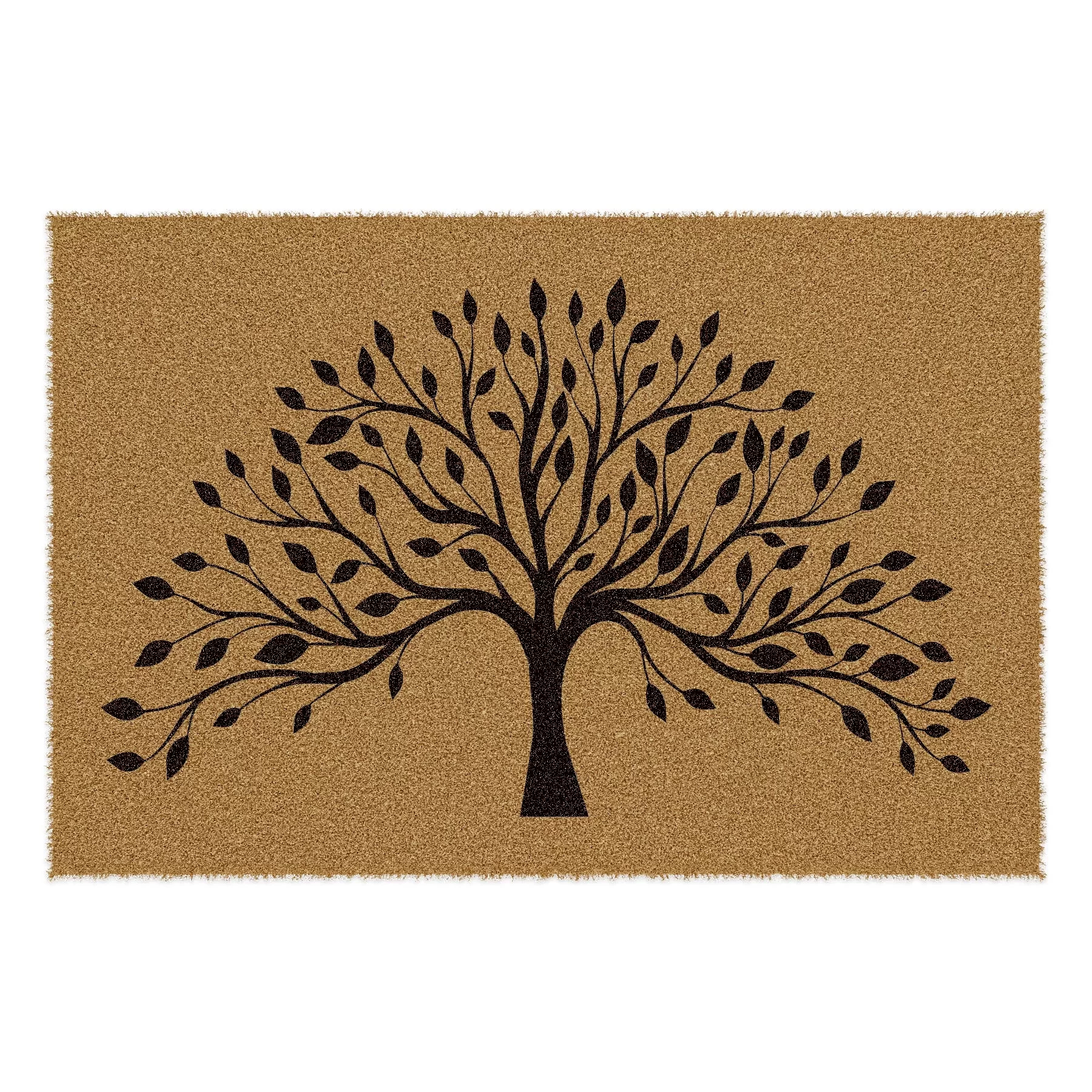 Picture of Decovetro Paspas Ağaç Desenli Kapı Önü Paspası 40 x 60 cm