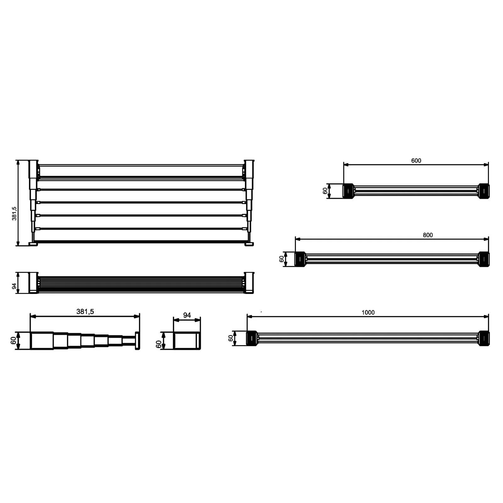 Picture of Teleskopik Çamaşır Askısı