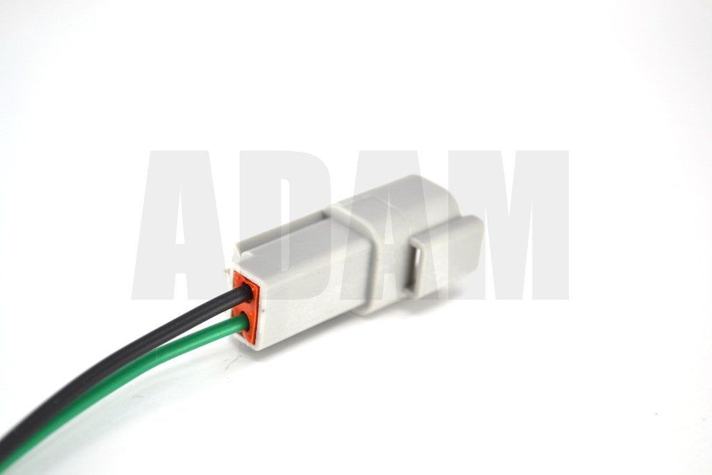 Picture of 2 Pin Kablolu Deutsch Soket Elektrik Bağlantı Konnektörü Dişi (Pinleri Erkektir)