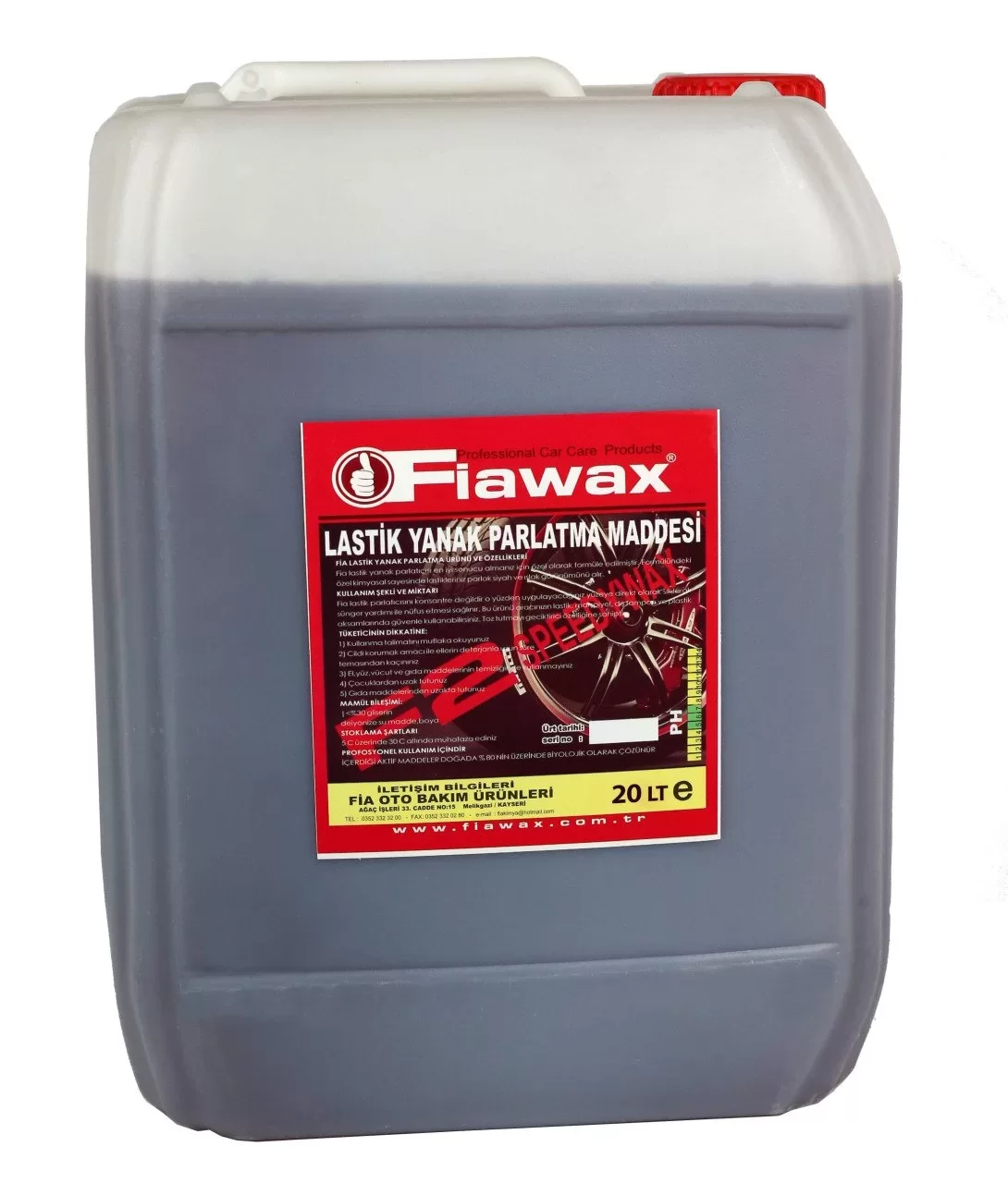 Picture of Lastik Yanak Parlatma Maddesi 20 lt (Direkt kullanım )