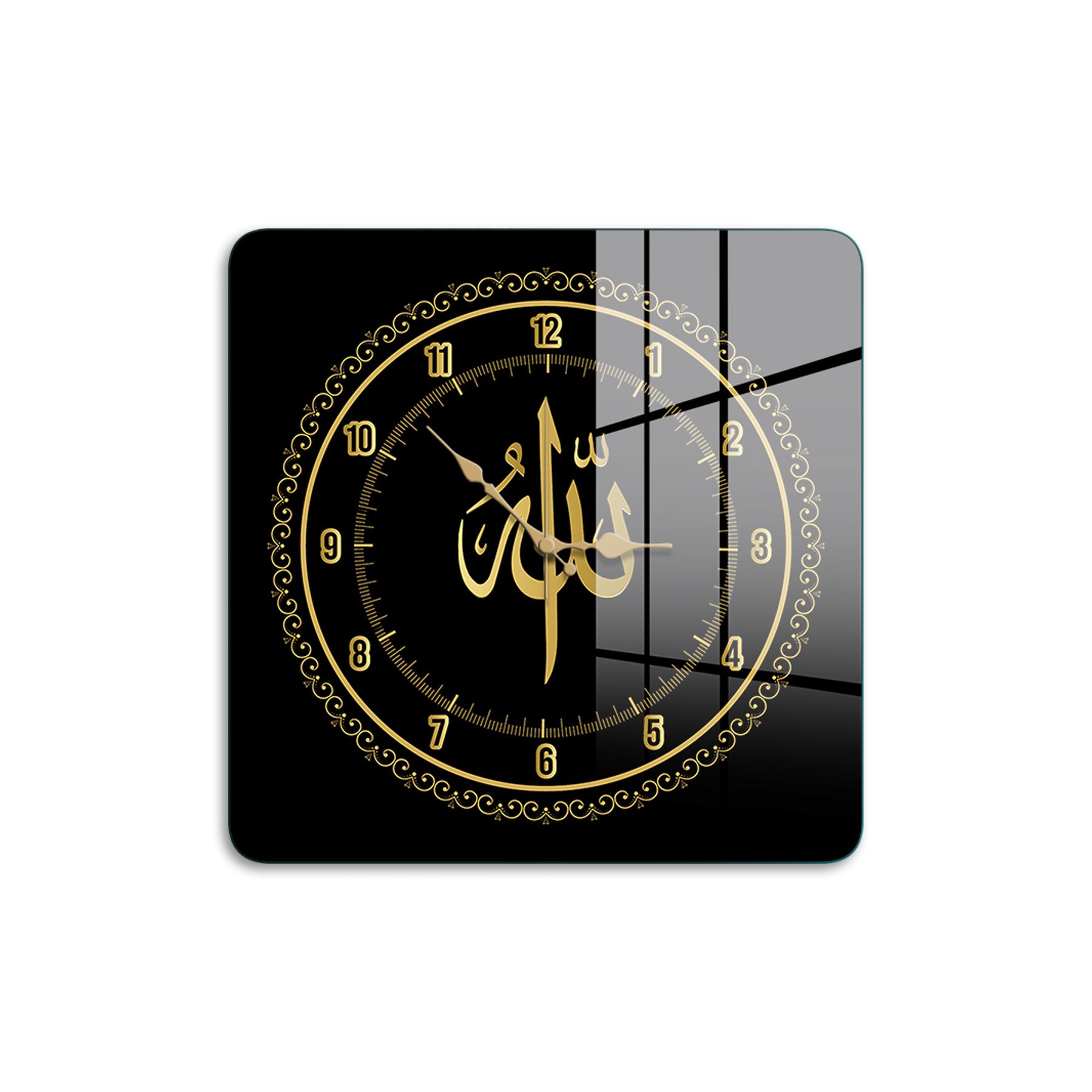 Picture of Decovetro Cam Duvar Saati Kare 1032 30 x 30 Cm