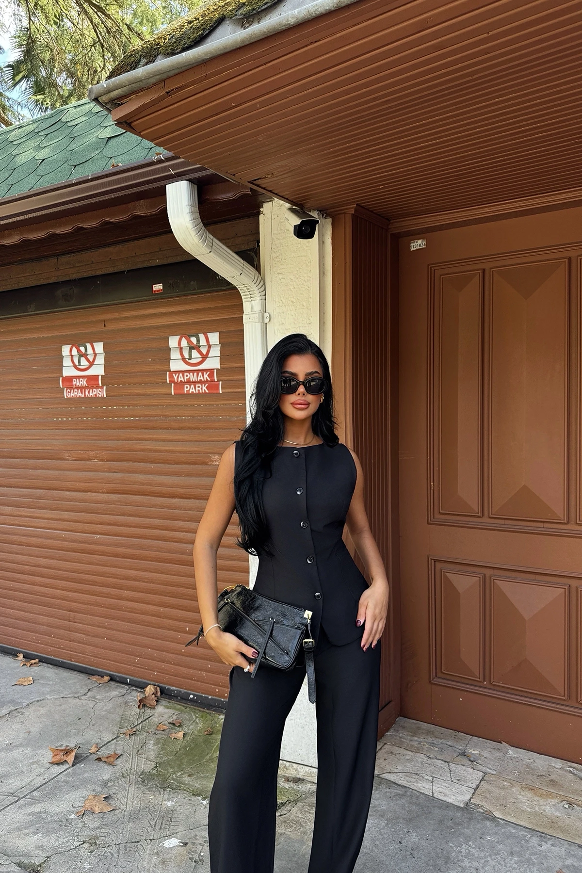 Picture of Black Trouser Suit