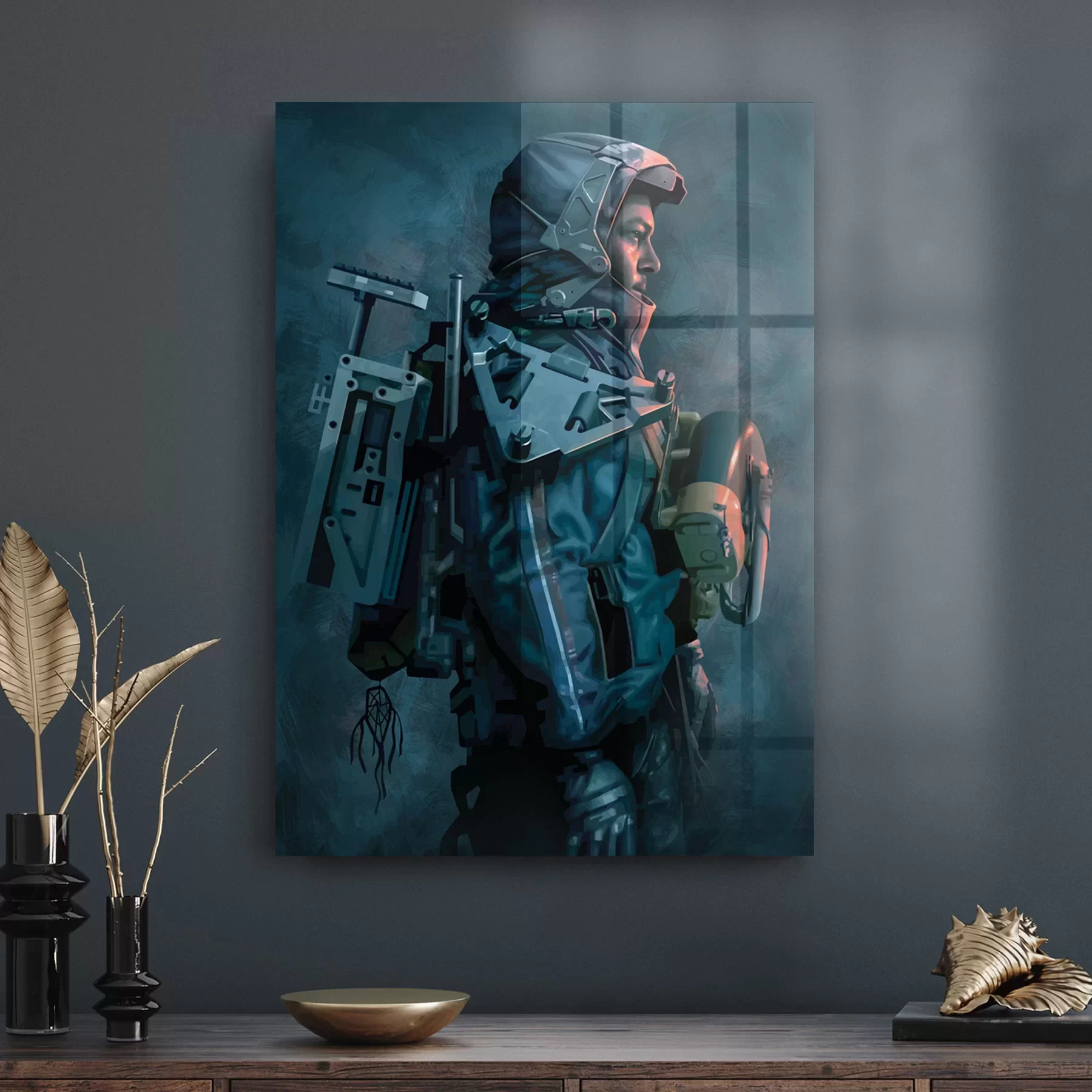 Picture of Decovetro Cam Tablo Death Stranding 30x40 cm